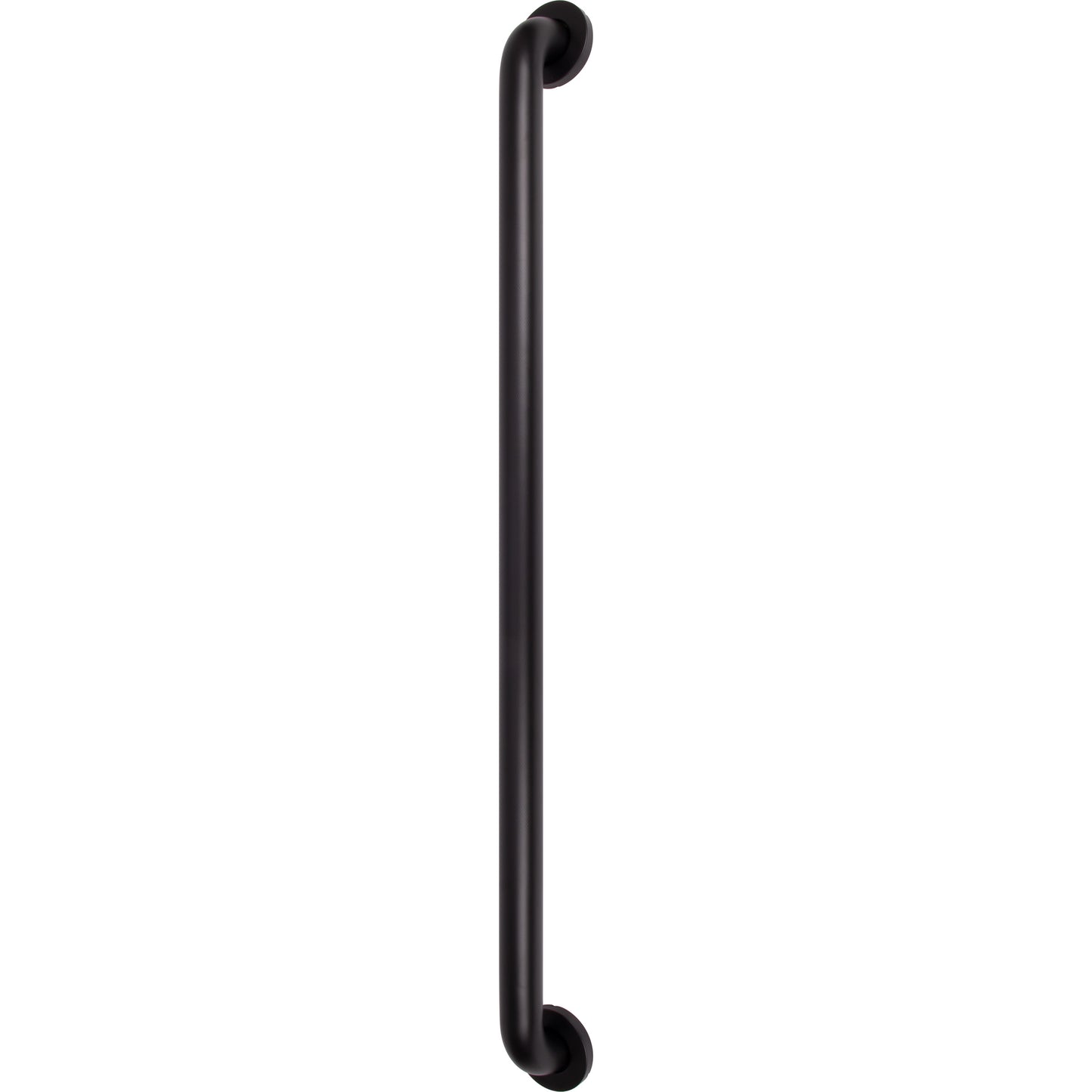 Stone Harbor Hardware Knurled Grab Bar, 36 Inches, 1-1/2" Diameter, 1-1/2" Wall Clearance, Concealed Screws, Matte Black