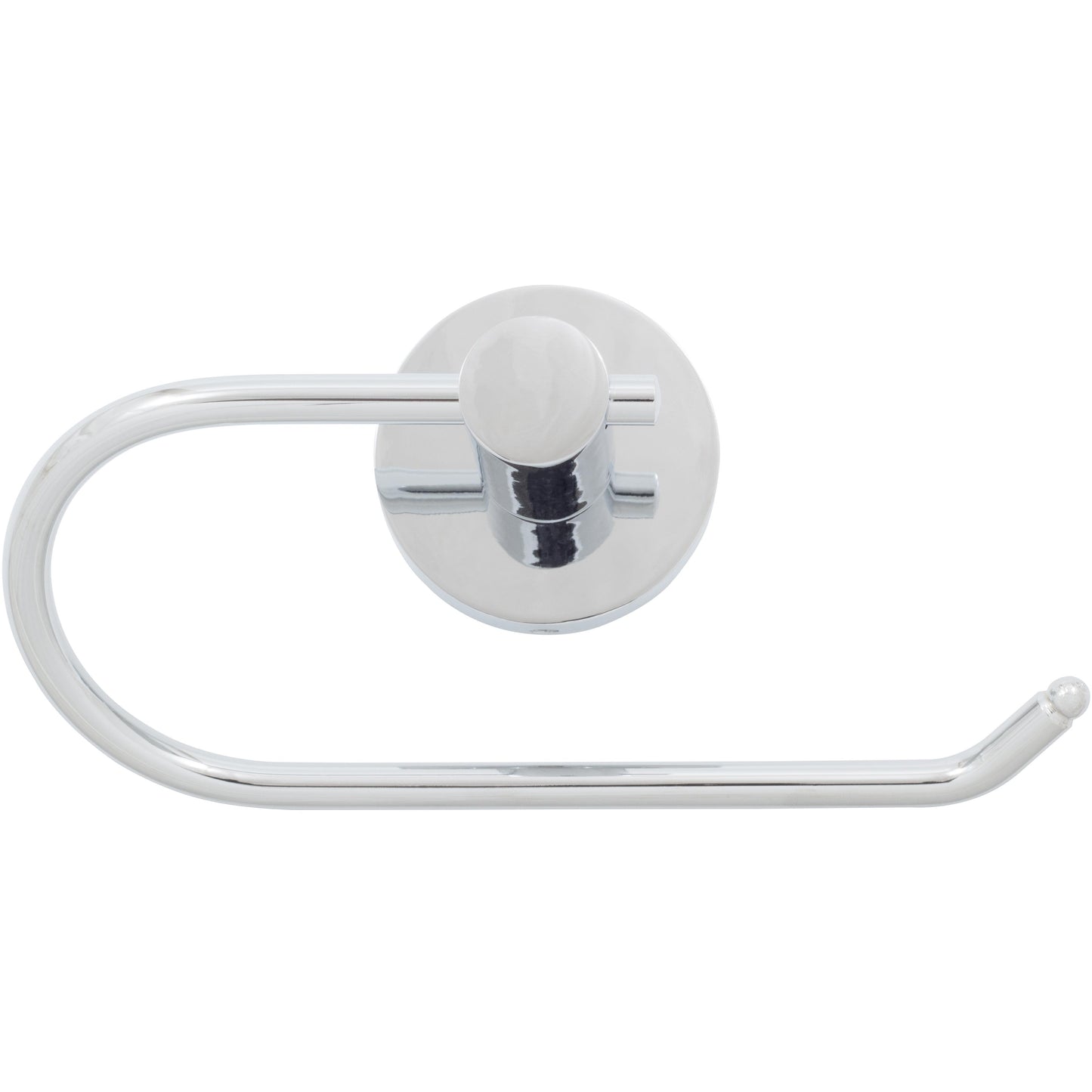 Stone Harbor Hardware Zurich Euro Paper Holder, Polished Chrome