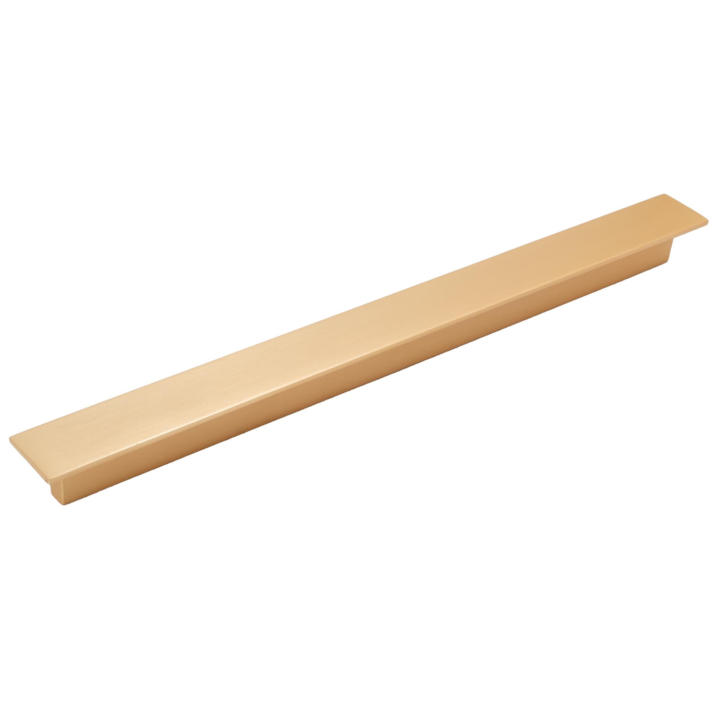 Stone Harbor Hardware Mesa Cabinet Pull, 224 Millimeters, Satin Brass