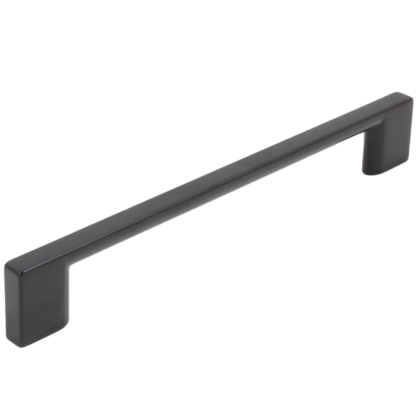 Stone Harbor Hardware Jetstream Cabinet Pull, 160 Millimeters, Matte Black