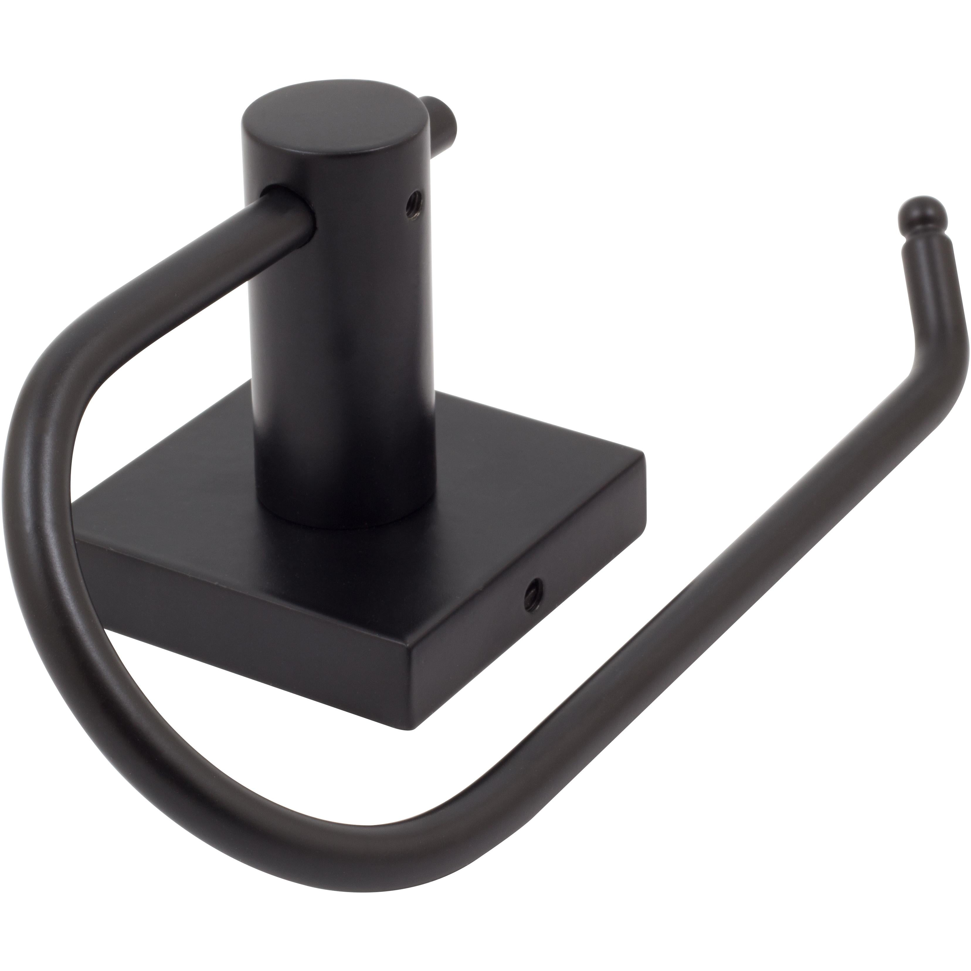 Vienna Euro Paper Holder - Matte Black