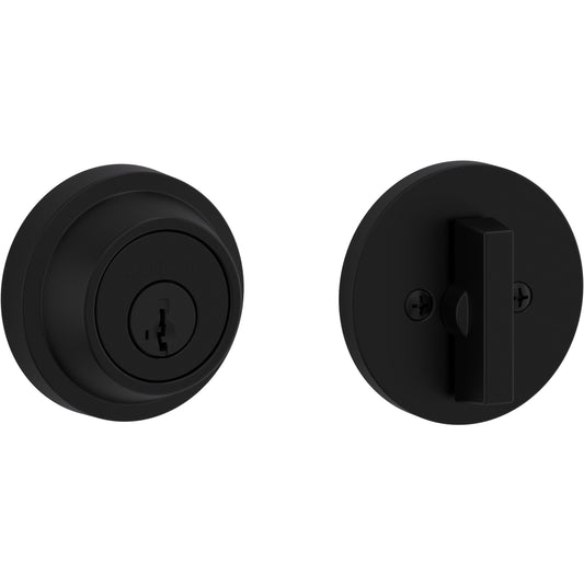 660 RDT 514 SMT RCAL RCS/5303 K3 Contemporary 1-Cyl Deadbolt - Matte Black