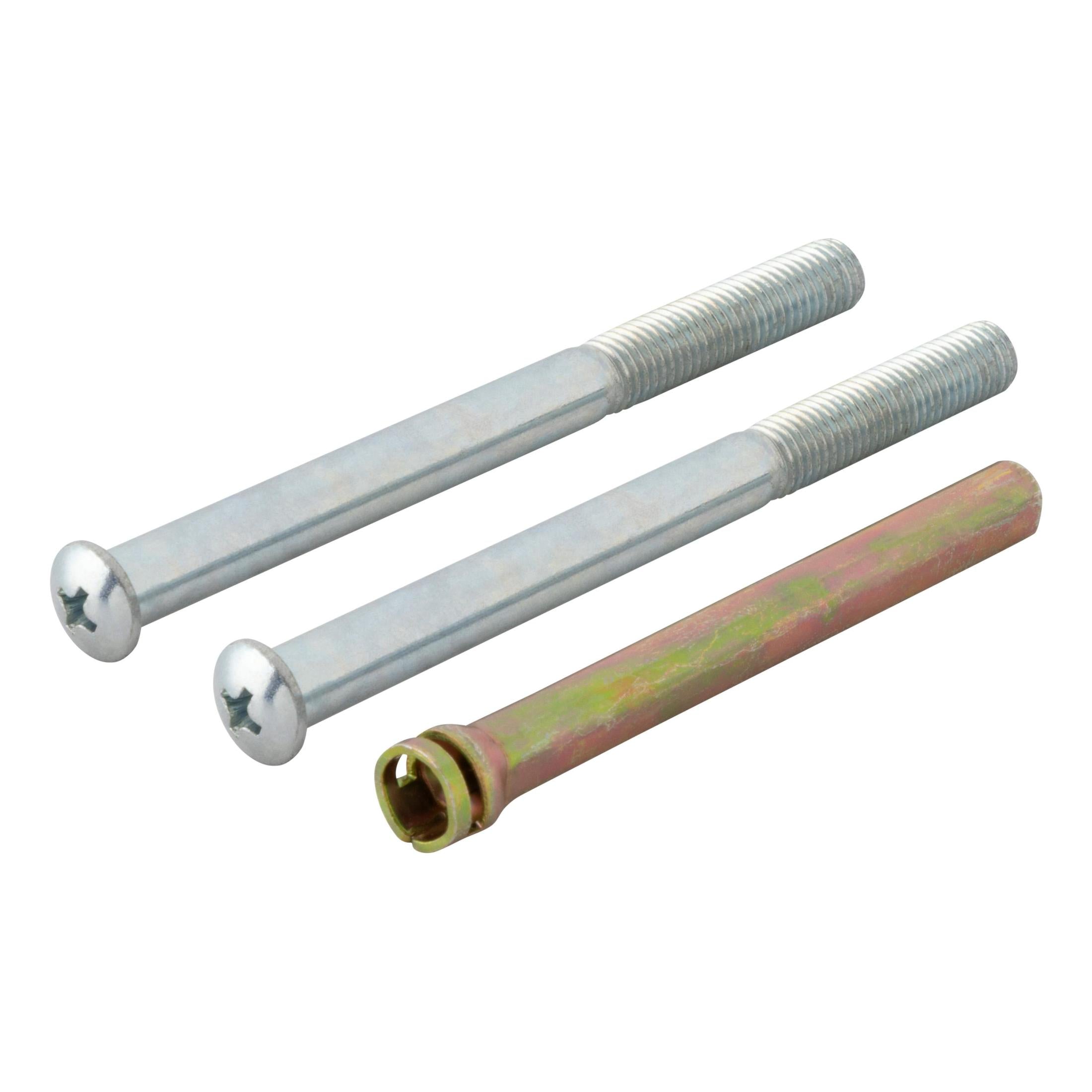 81248-003 Handleset Deadbolt Thick Door Chassis Screw Pack - Polished Chrome