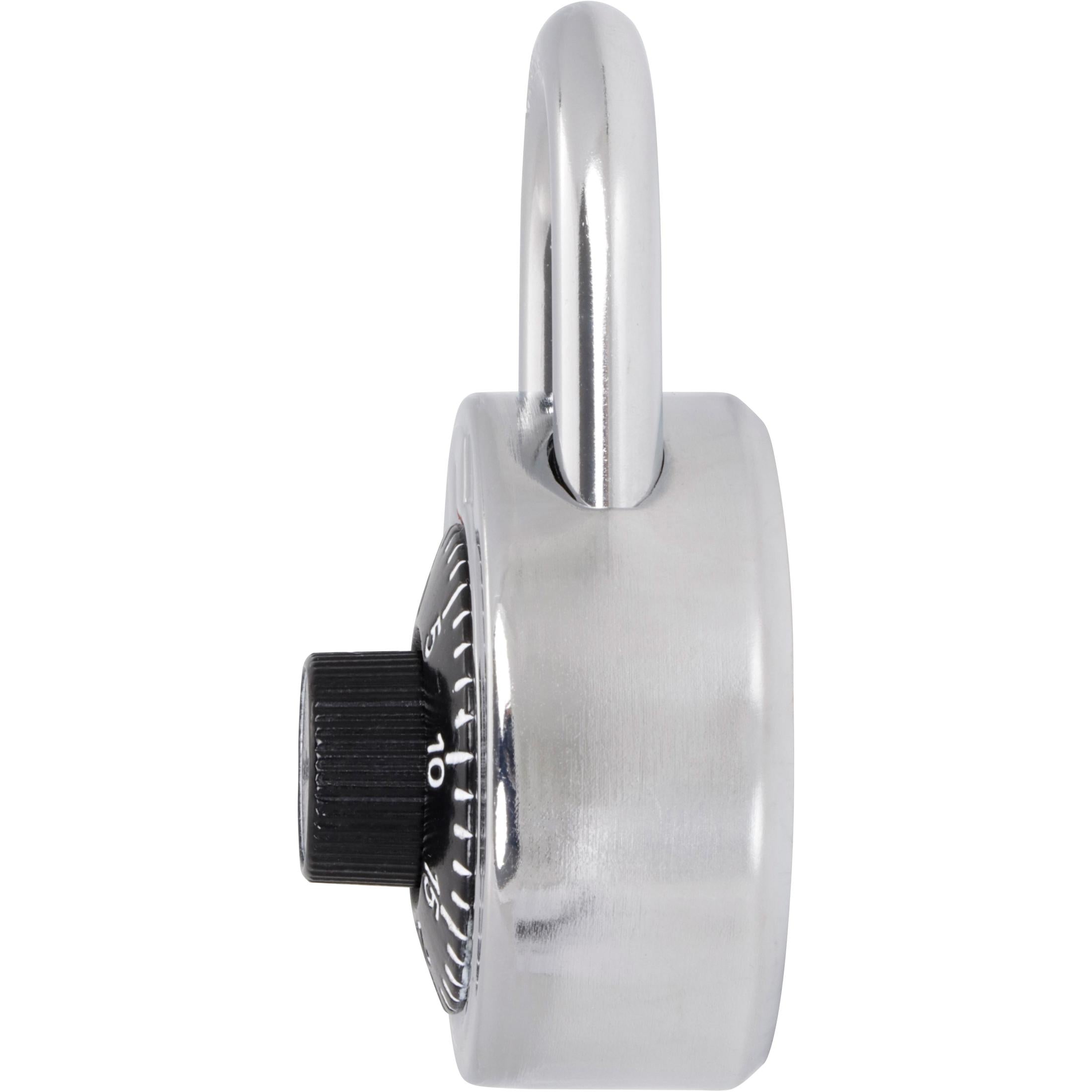Kwikset 2" Combination Dial Padlock with 13/16" Shackle, Black