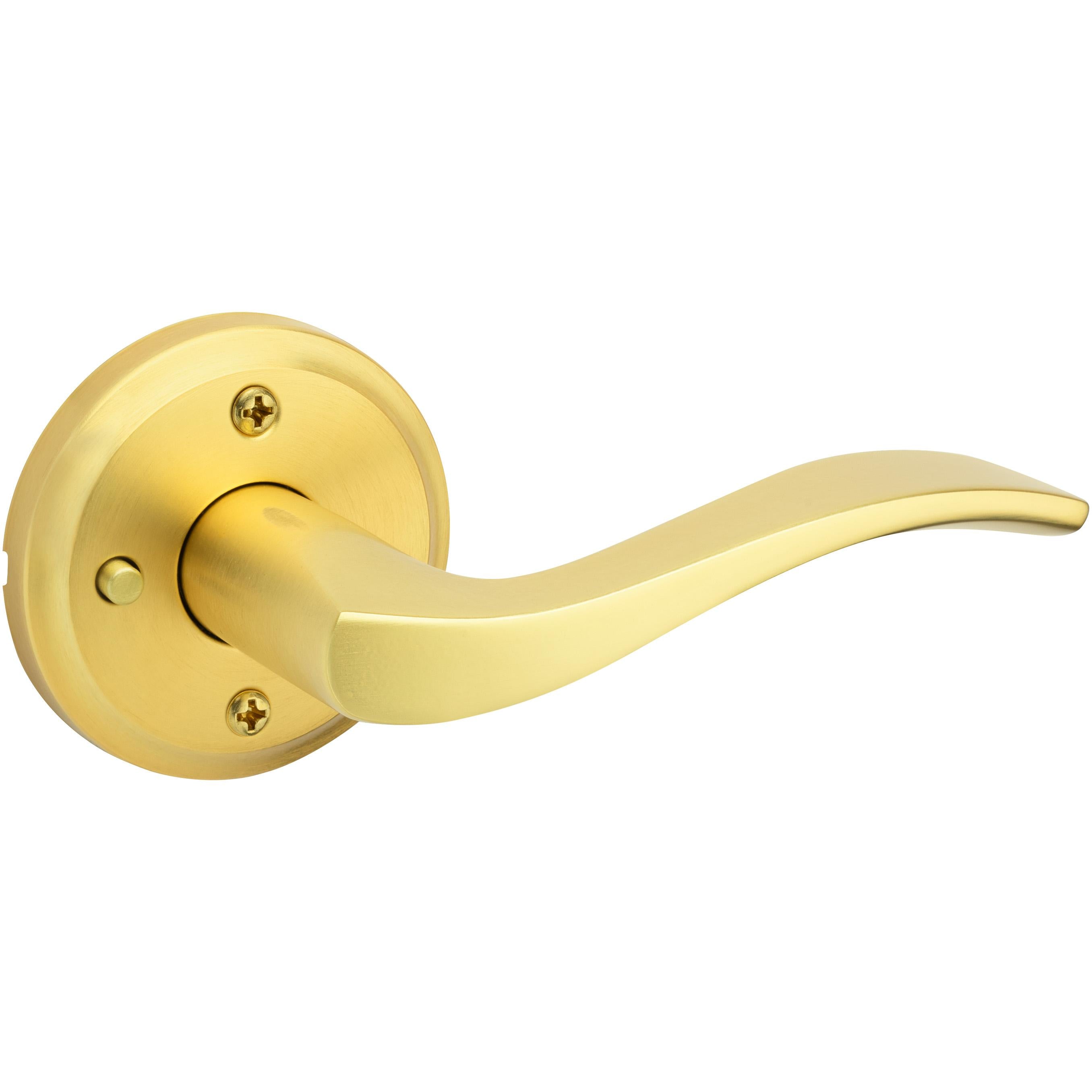 730SEL 4 6AL RCS Sedona Privacy - Satin Brass