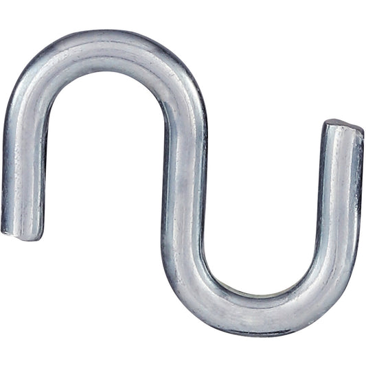 TP2076 1" Open S Hook 100/pk - Zinc Plated