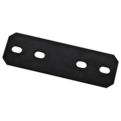 1183BC 9-1/2" x 3" x 1/8" Rectangular Brace - Black