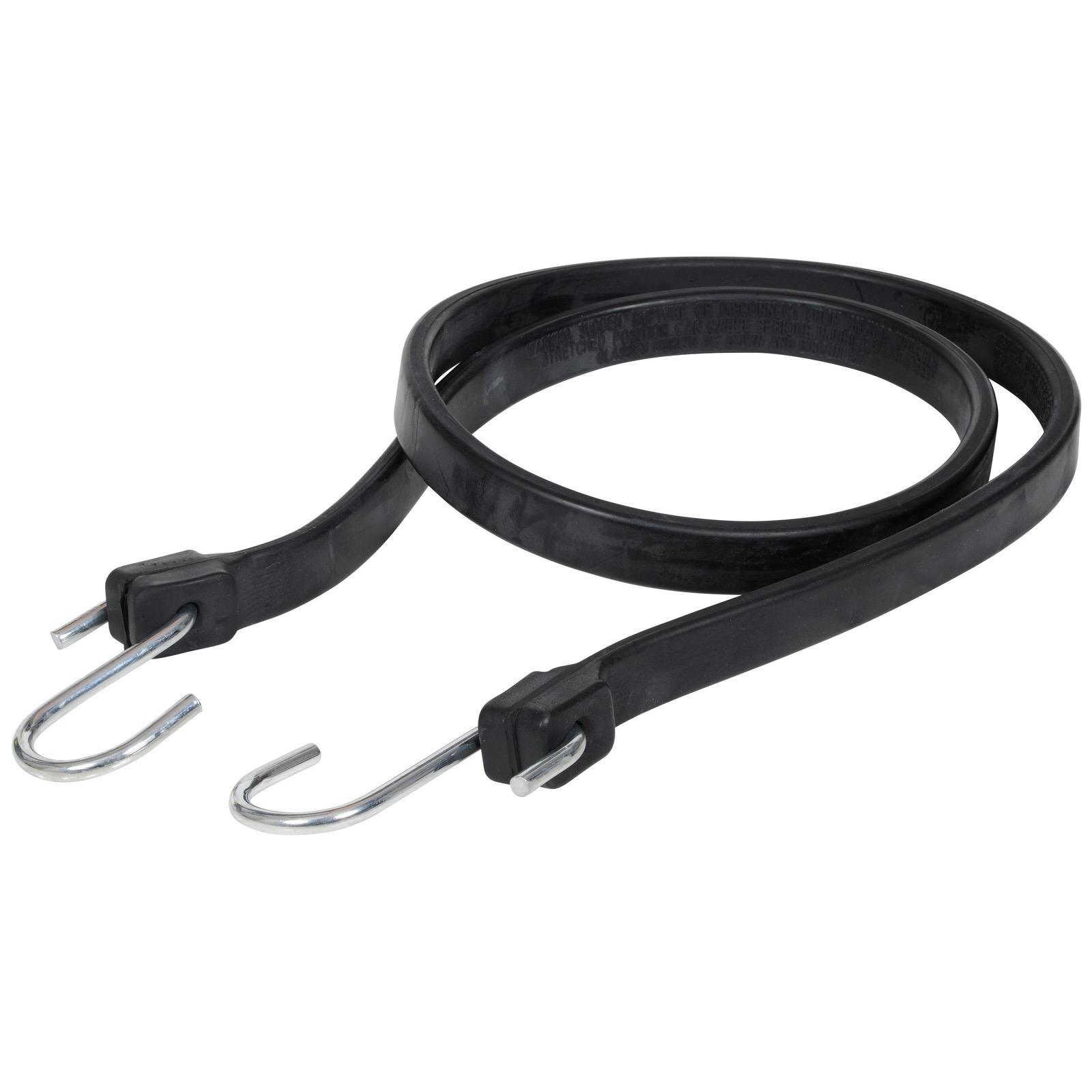 06245 45" EPDM Rubber Strap - Black