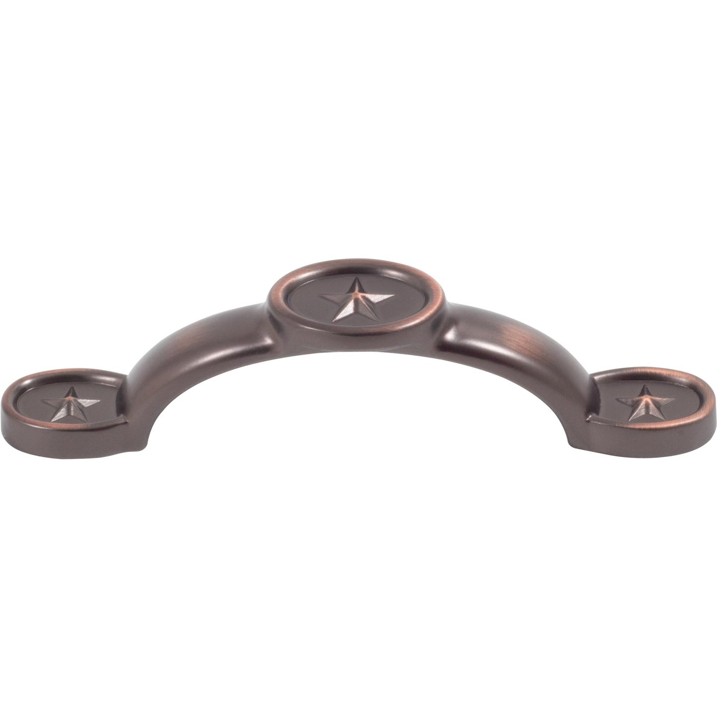 Stone Harbor Hardware Texas Star Cabinet Pull, 3 Inches, 96 Millimeters, Vintage Bronze