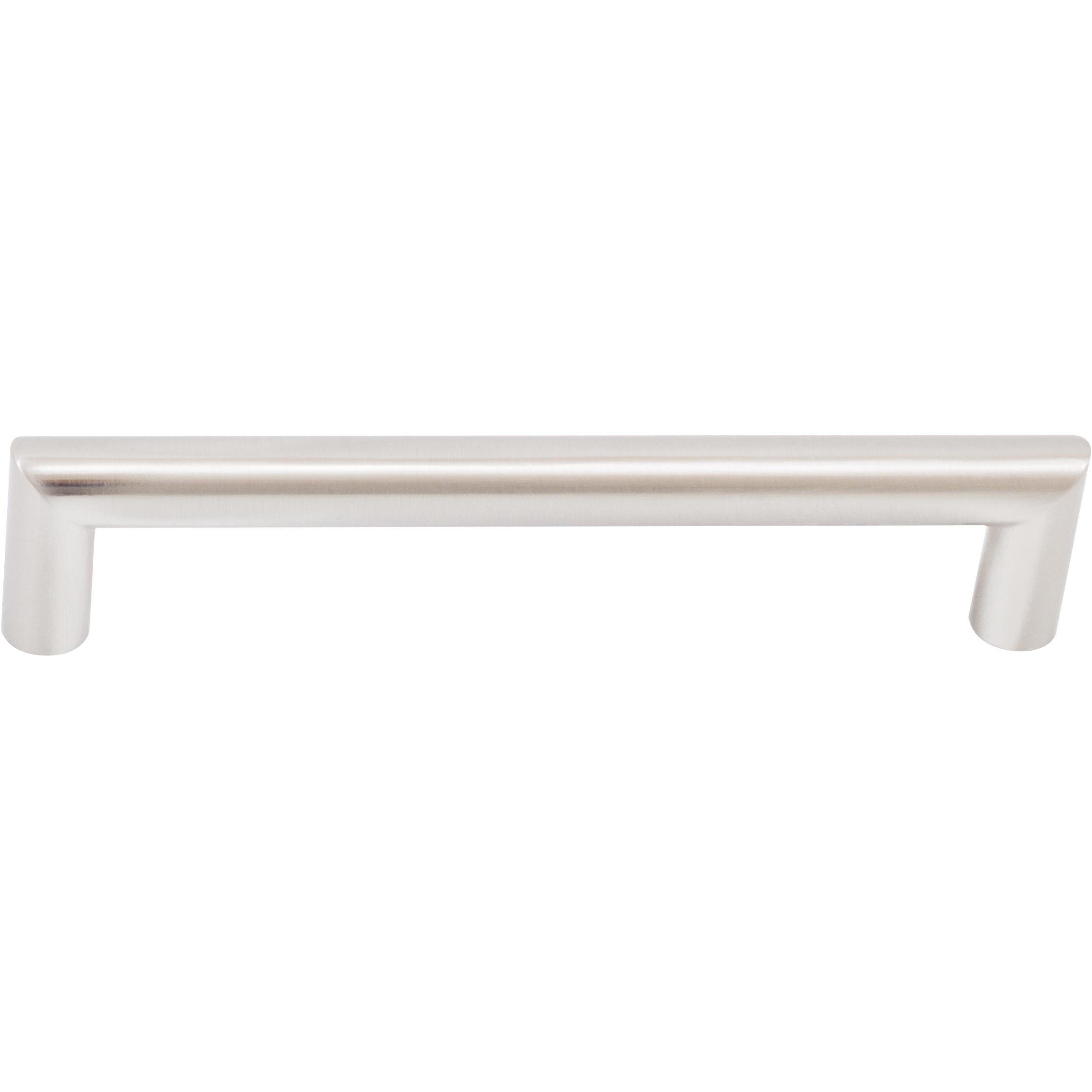 Stone Harbor Hardware Contemporary Round Cabinet Pull, 128 Millimeters, Zinc Base Material, Satin Nickel