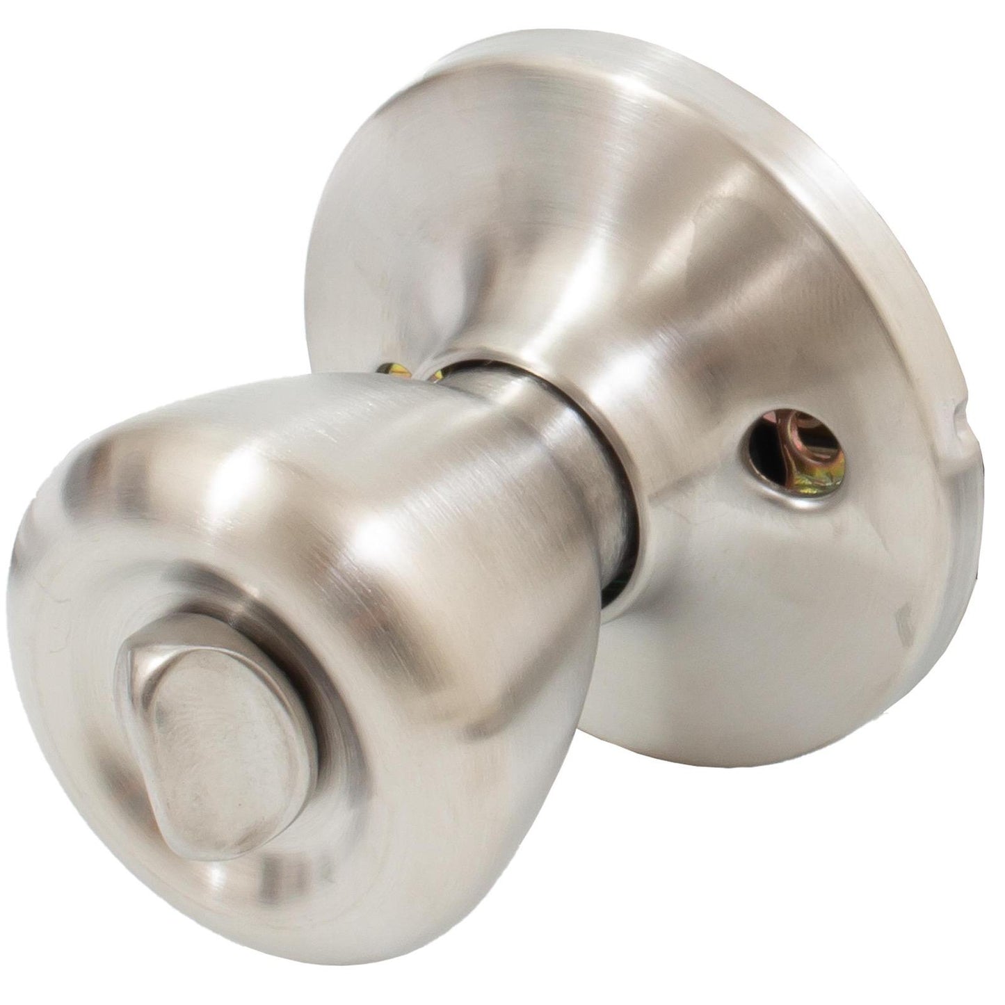 Stone Harbor Hardware Pre-Keyed Entry Work Lock, Entry Latch, SC Keyway, #77666 Key, Satin Stainless Steel