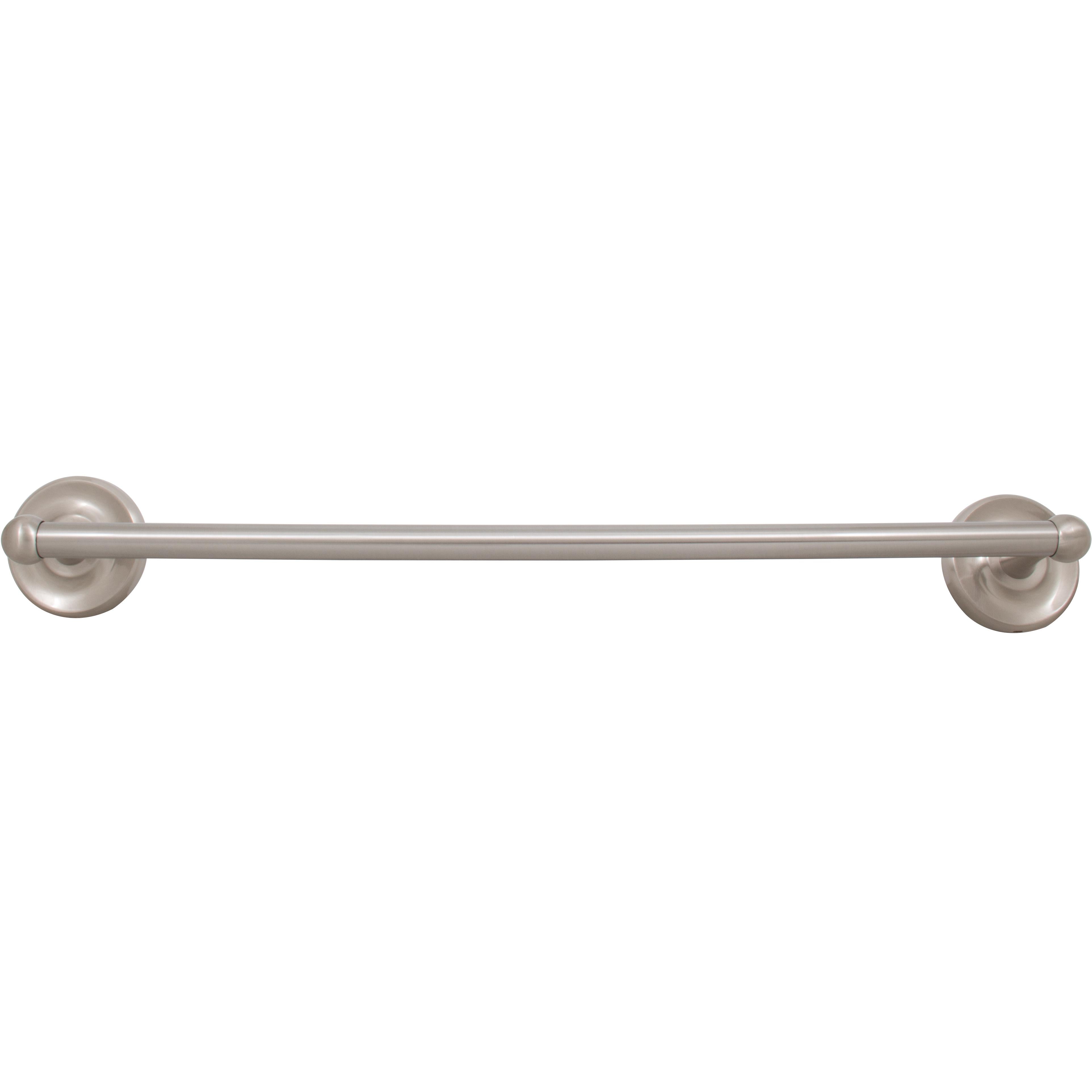 Stone Harbor Hardware Portland Towel Bar, 30 Inches, Satin Nickel