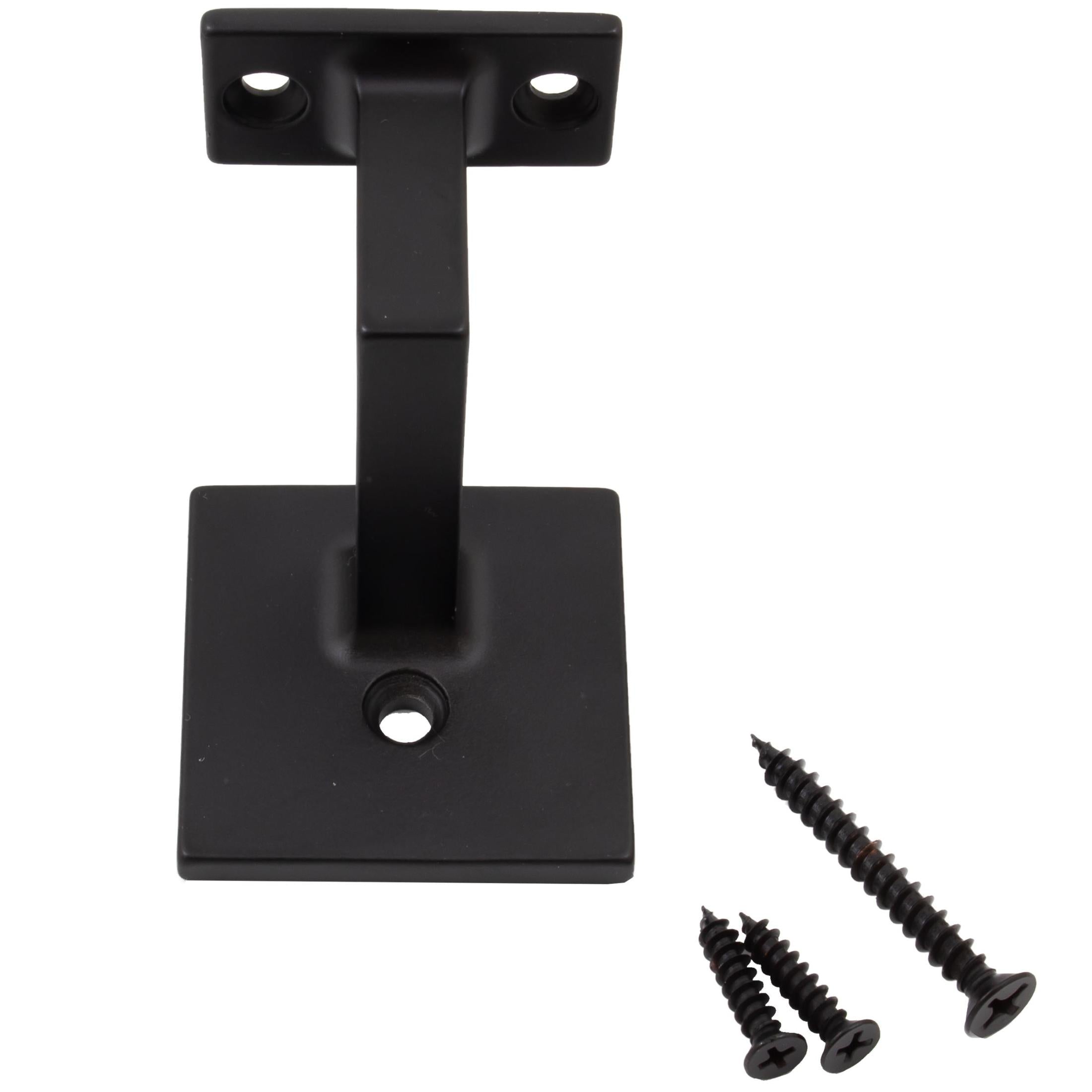 Contemporary Handrail Bracket with Square Base