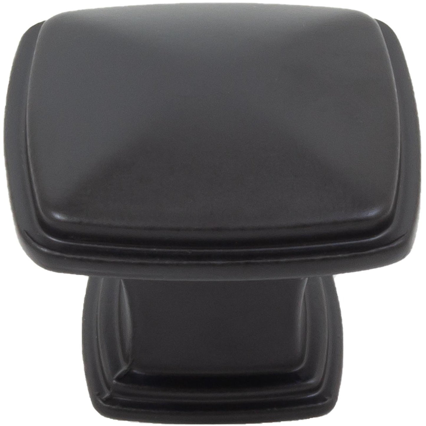 Stone Harbor Hardware Sherwood Cabinet Knob, 1-1/4 Inches, Matte Black