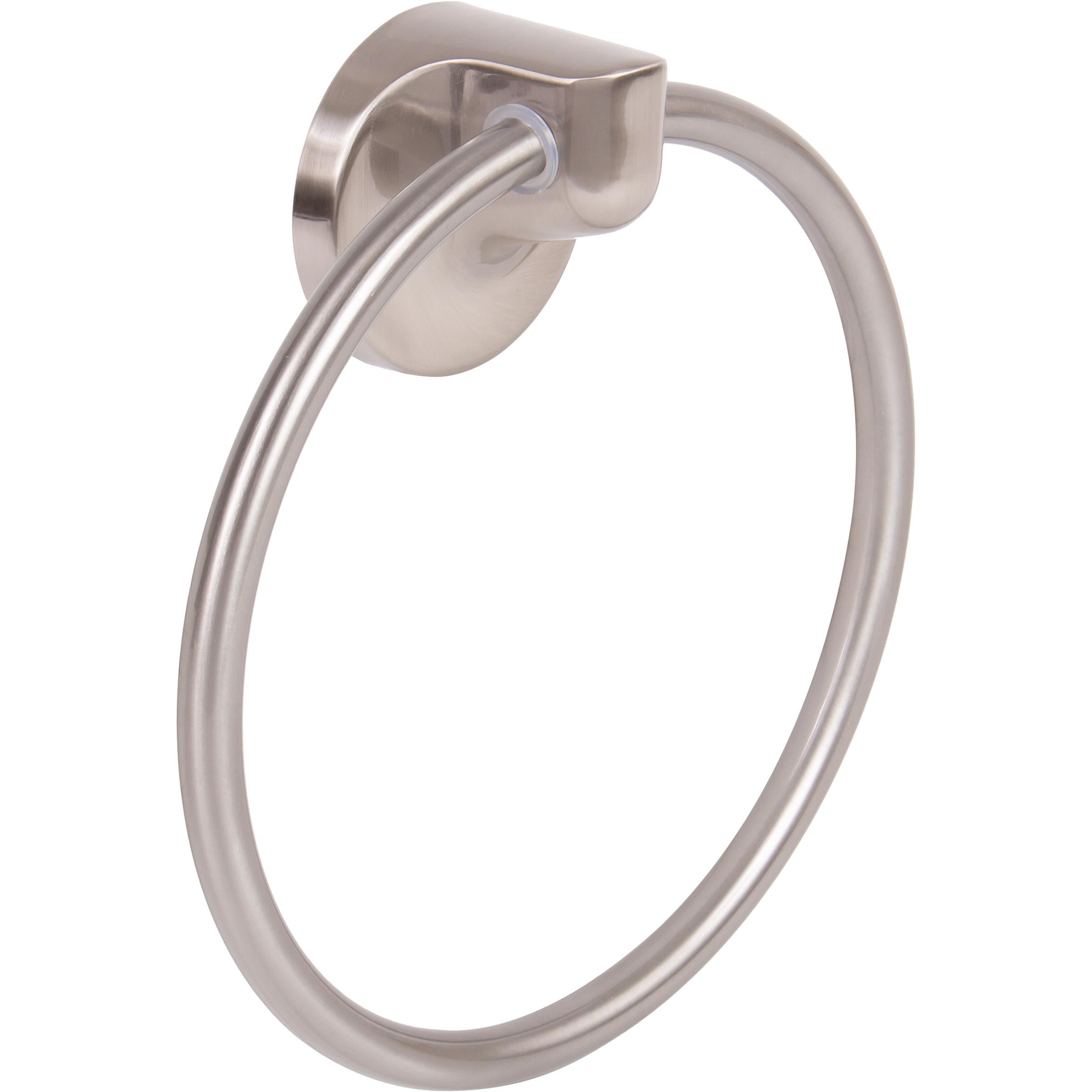 Harbor Mist Towel Ring - Satin Nickel
