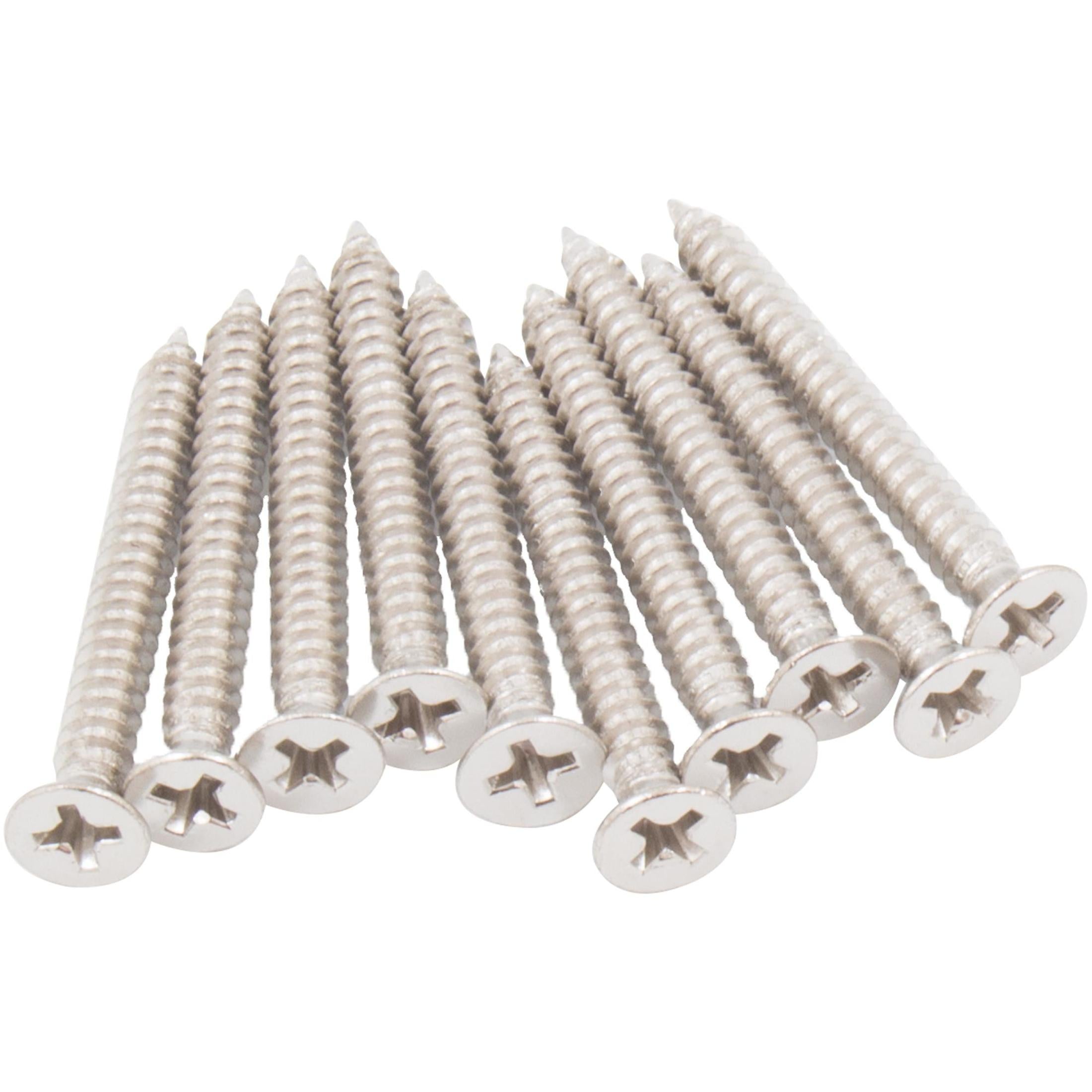 Strike Screws, #8 x 1-1/2", 10-Pack
