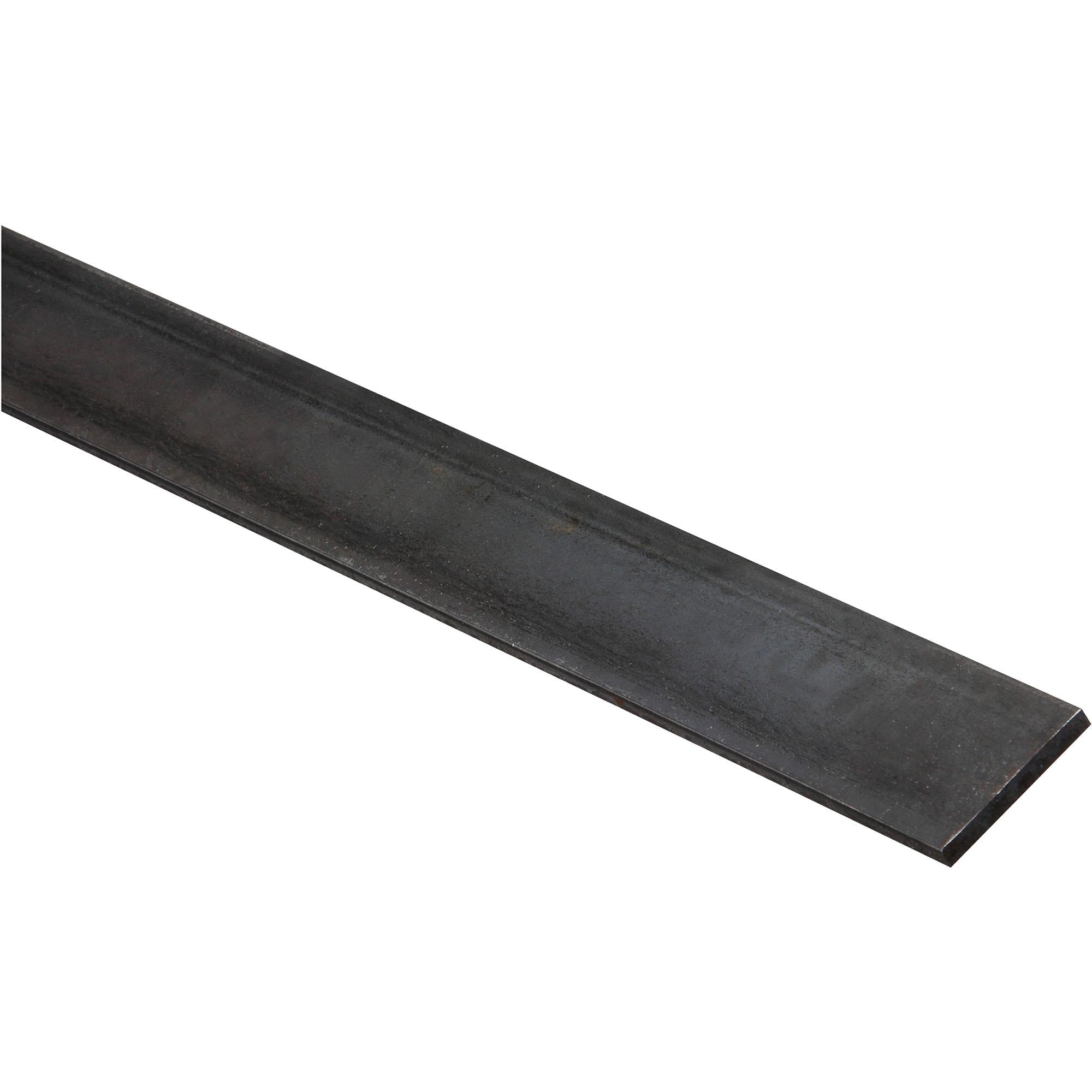 4063BC 1-1/2" x 48" Solid Flat 3/16" - Plain Steel