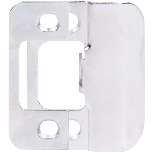 Stone Harbor Hardware Adjustable Strike Plate, Polished Chrome
