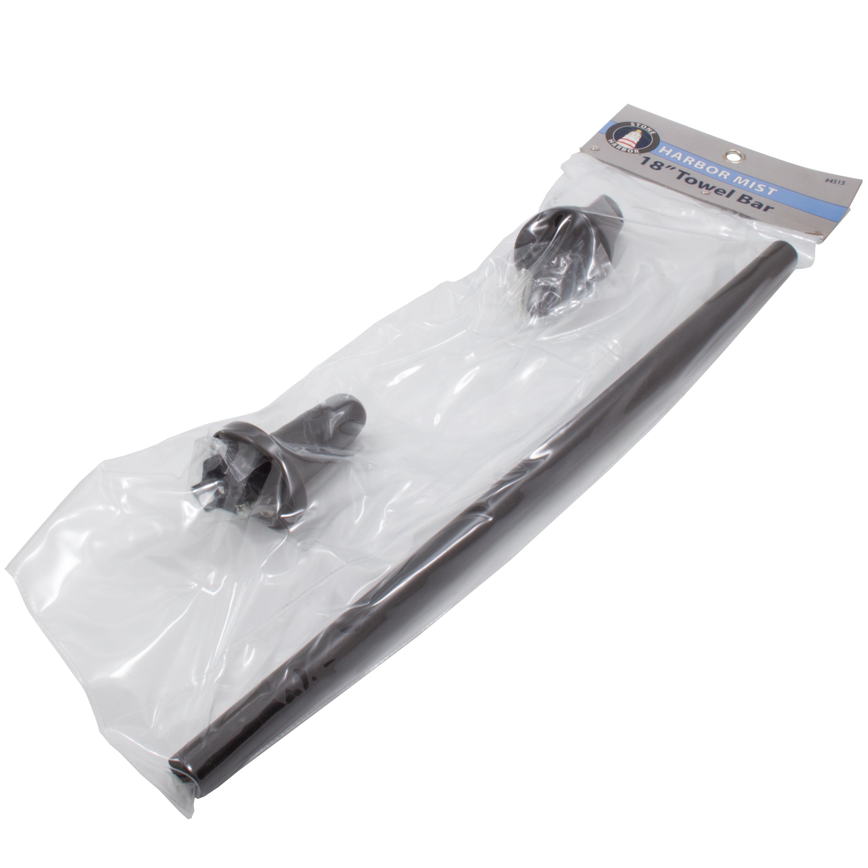 Stone Harbor Hardware Harbor Mist Towel Bar, 18 Inches, Vintage Bronze