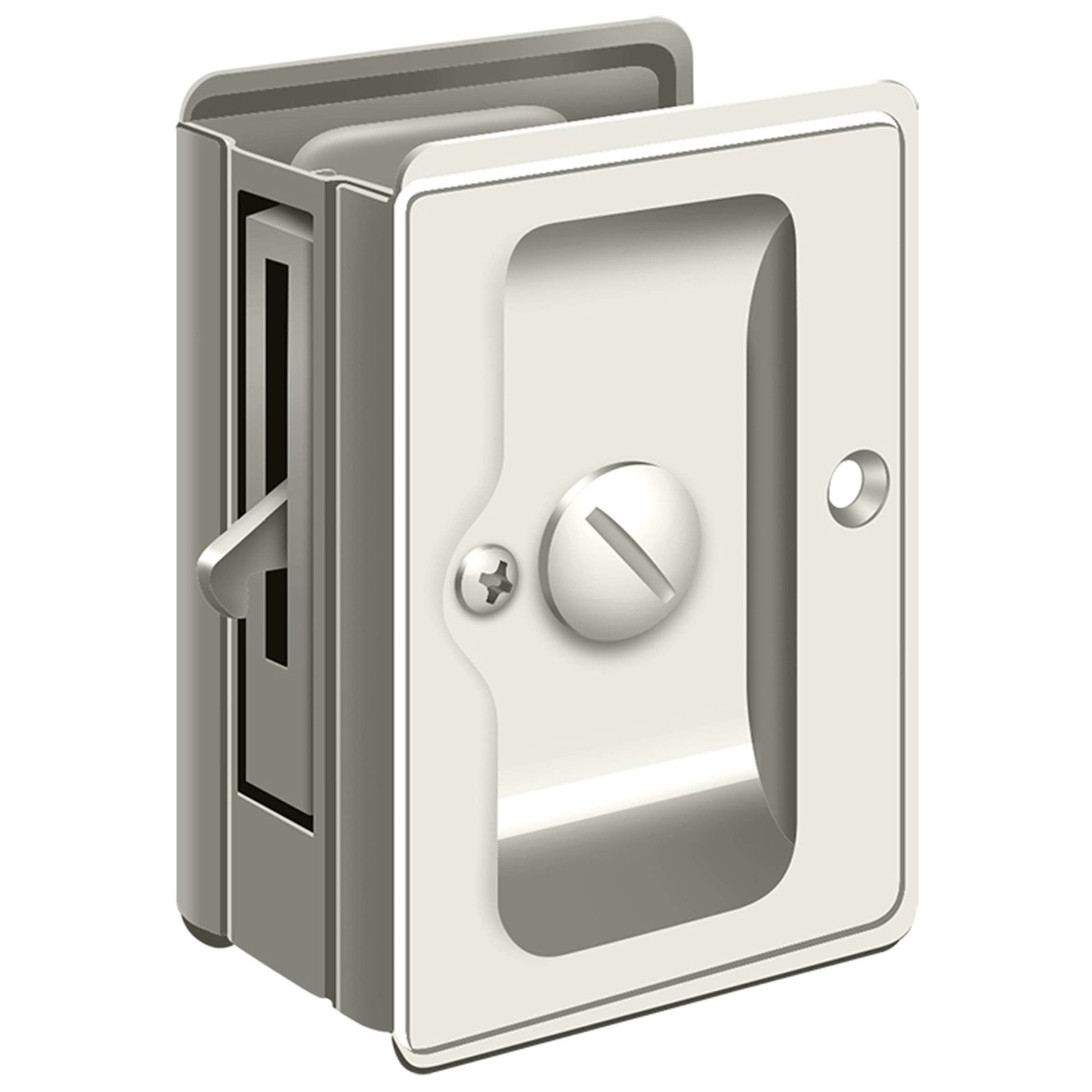 Deltana DEL SDLA325U14 US14 HD POCKET LOCK PRIV ADJ BRASS