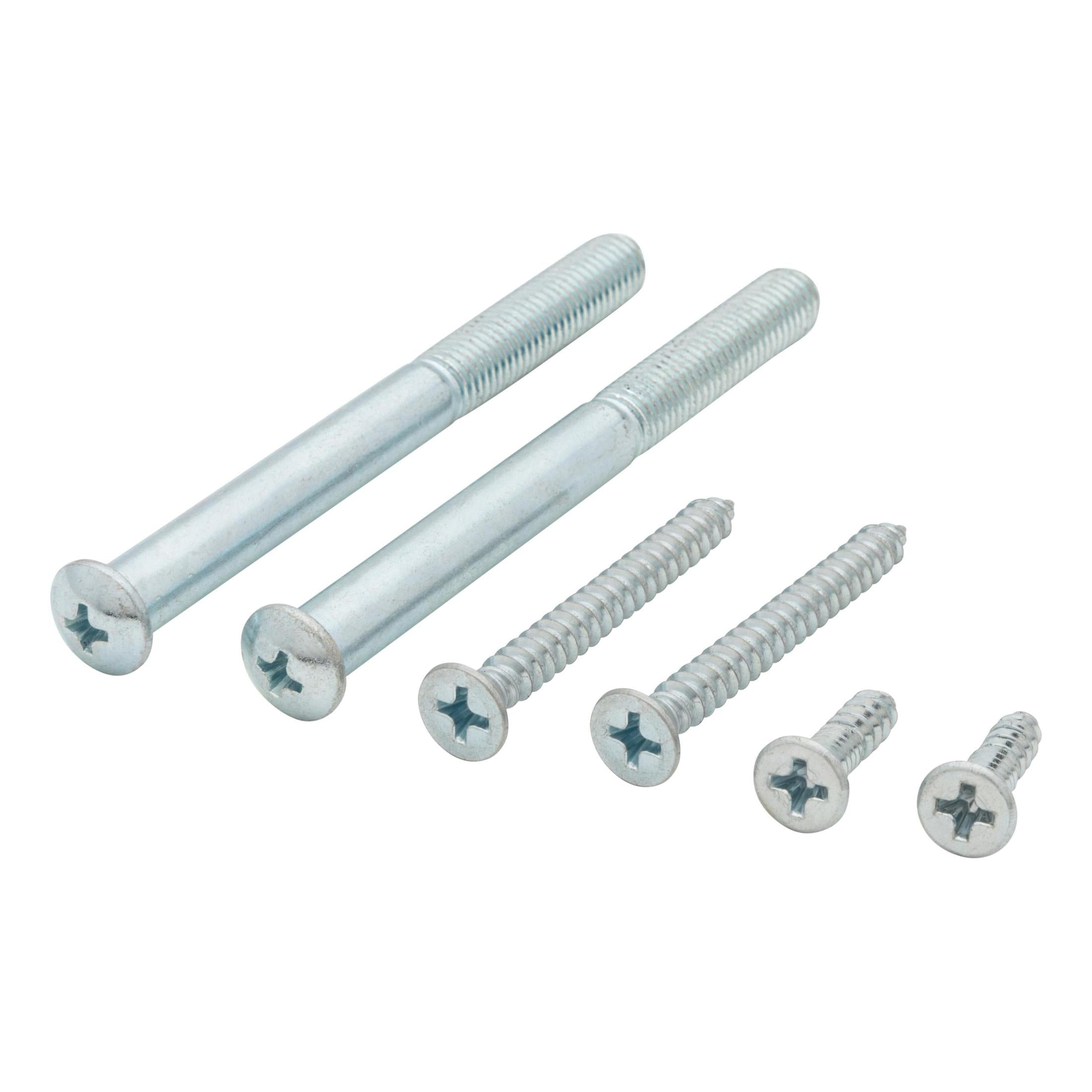 81247-001 Deadbolt Screw Pack for 780 / 980 - Polished Chrome