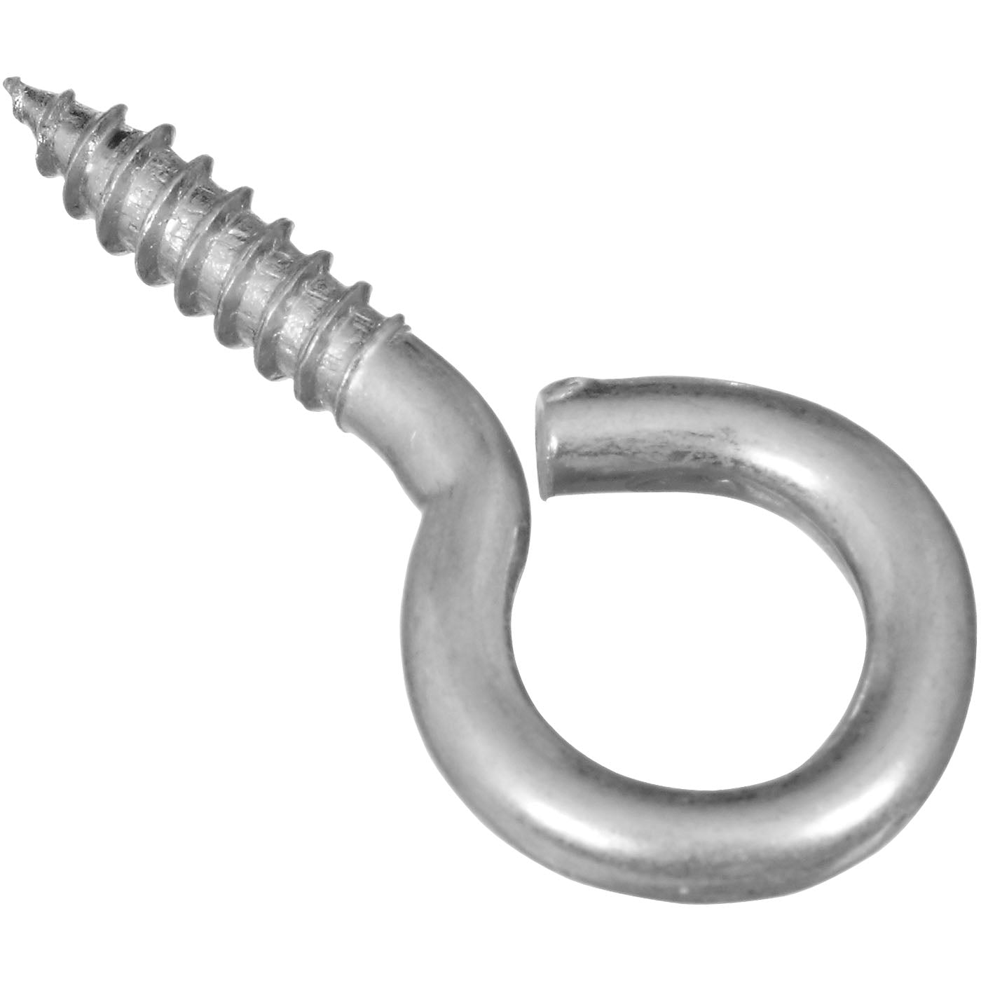 V2014 #8, 1-5/8" Screw Eye 6/pk - Zinc Plated