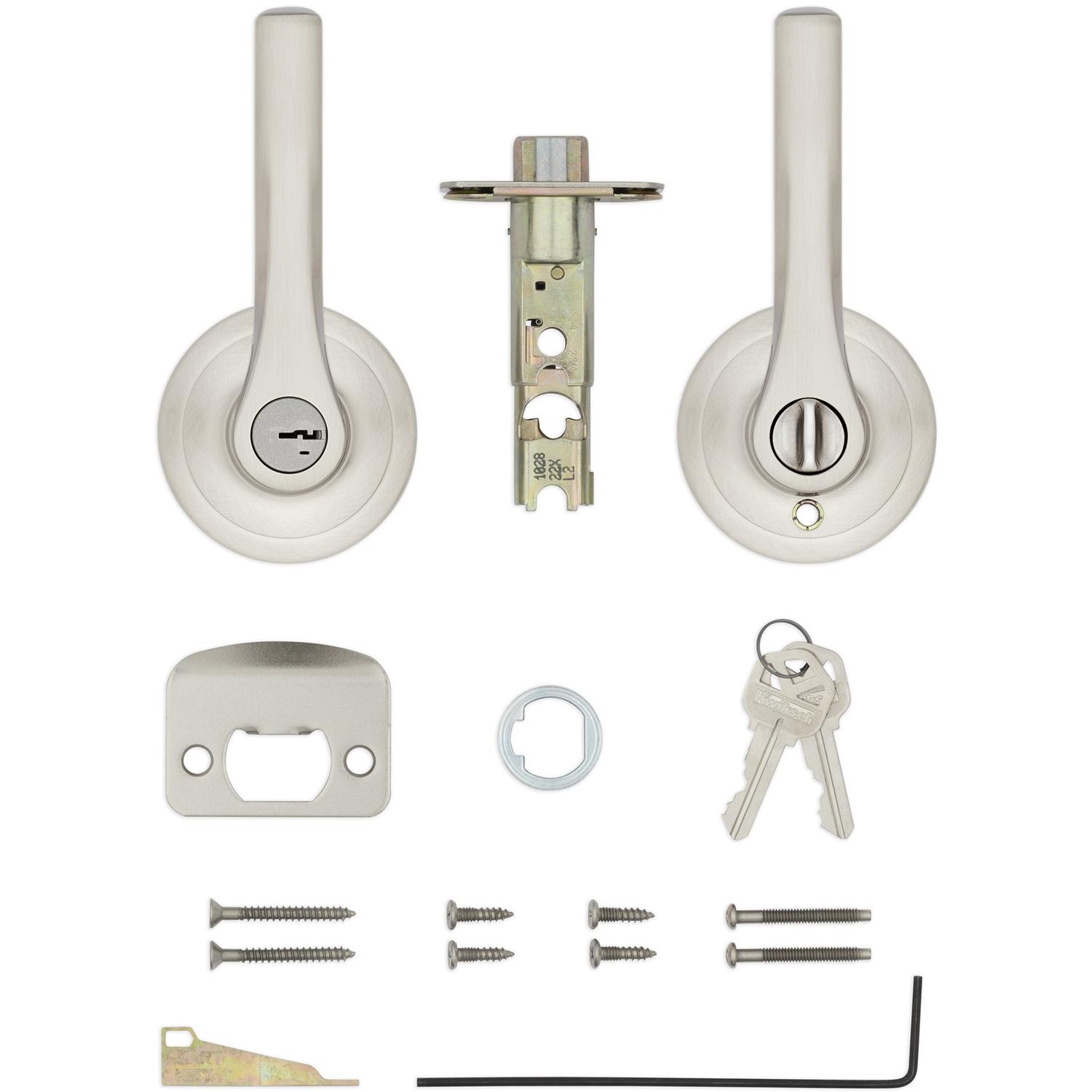 405HYL 15 SMT 6AL RCS K4 Henley Entry - Satin Nickel