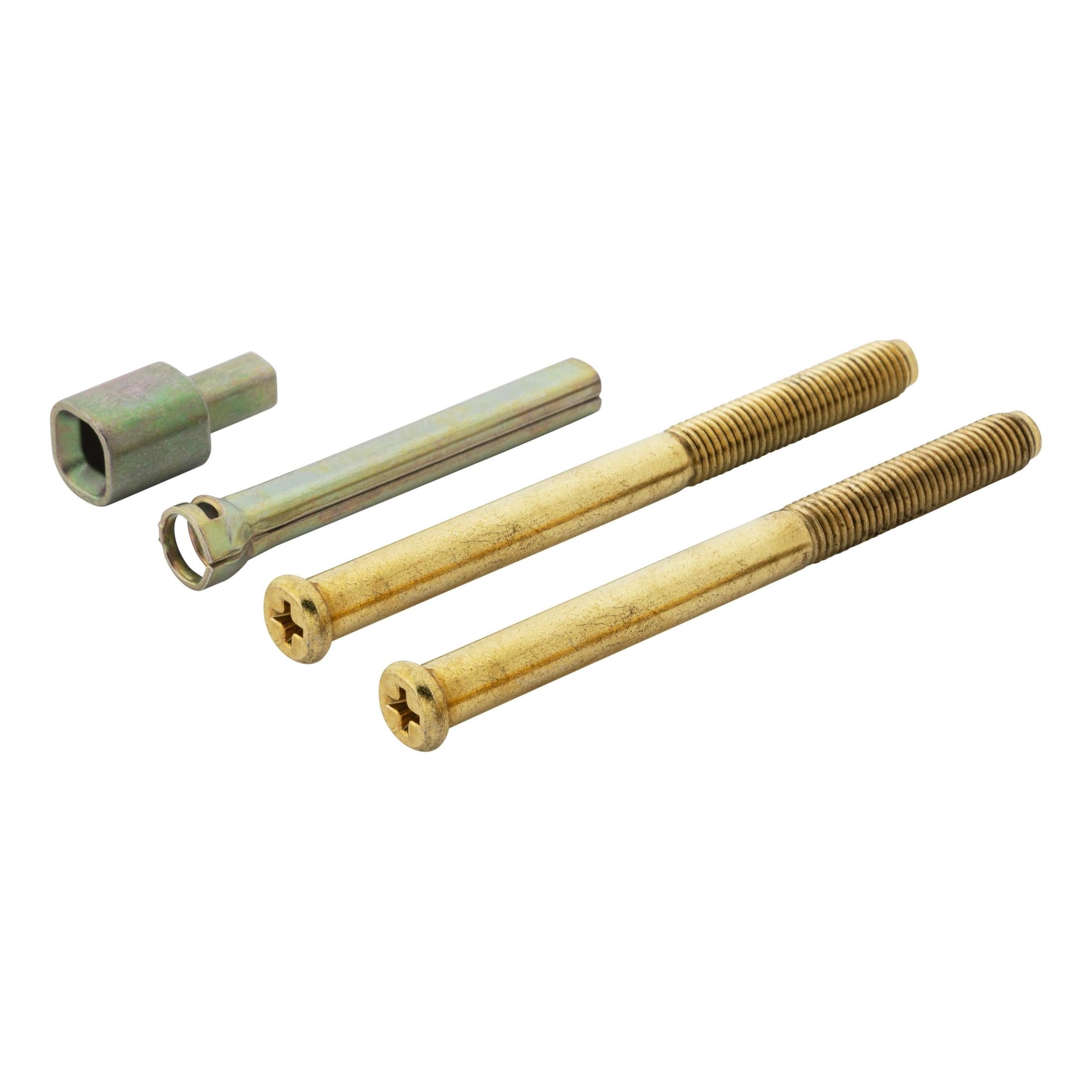 83022-005 Deadbolt Mounting Screw Pack Thick Door for 818 Handleset - Satin Brass