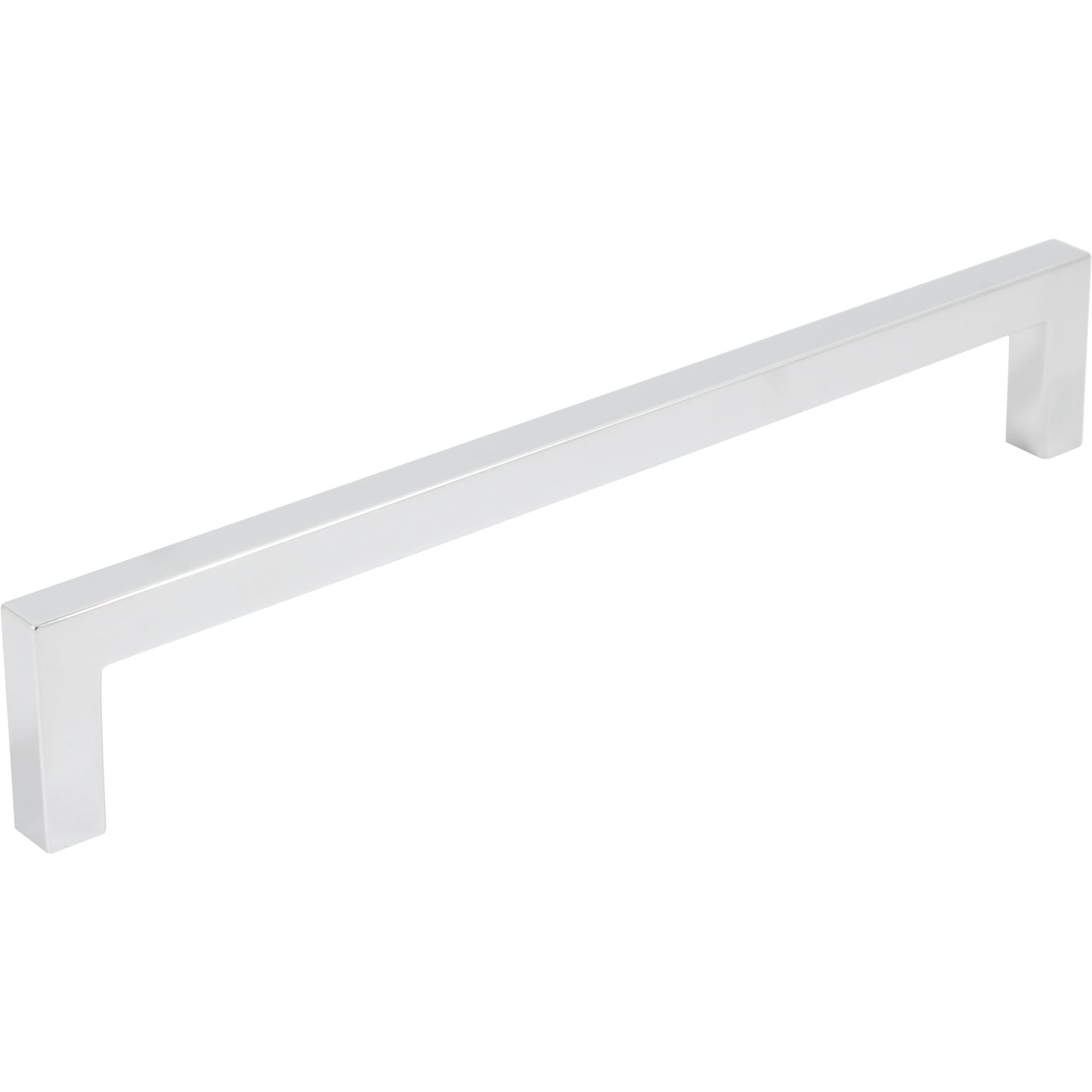 Stone Harbor Hardware Contemporary Square Cabinet Pull, 192 Millimeters, Zinc Base Material, Polished Chrome