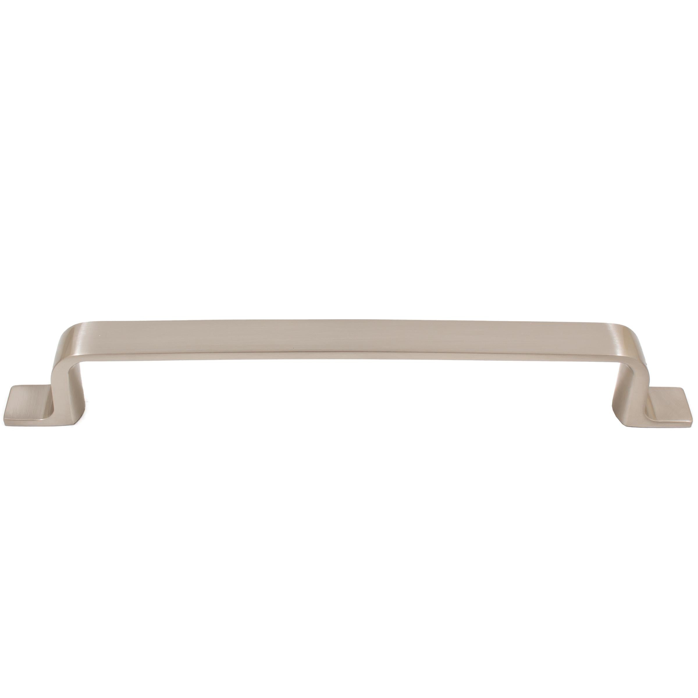 Stone Harbor Hardware Rubicon Cabinet Pull, 160 Millimeters, Satin Nickel