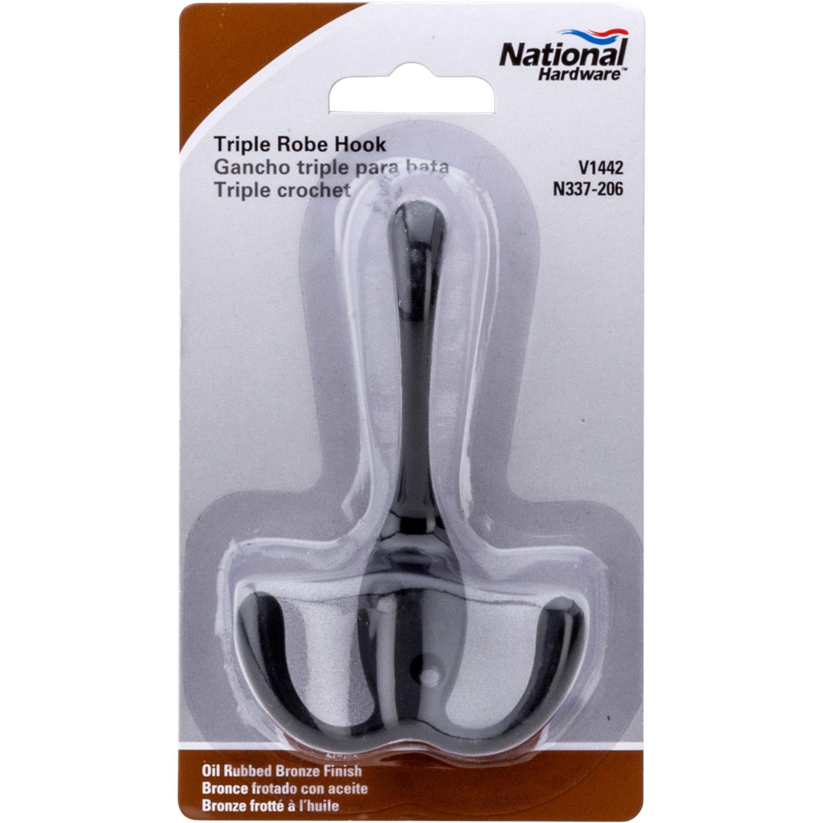 V1442 Triple Robe Hook - Oil-Rubbed Bronze