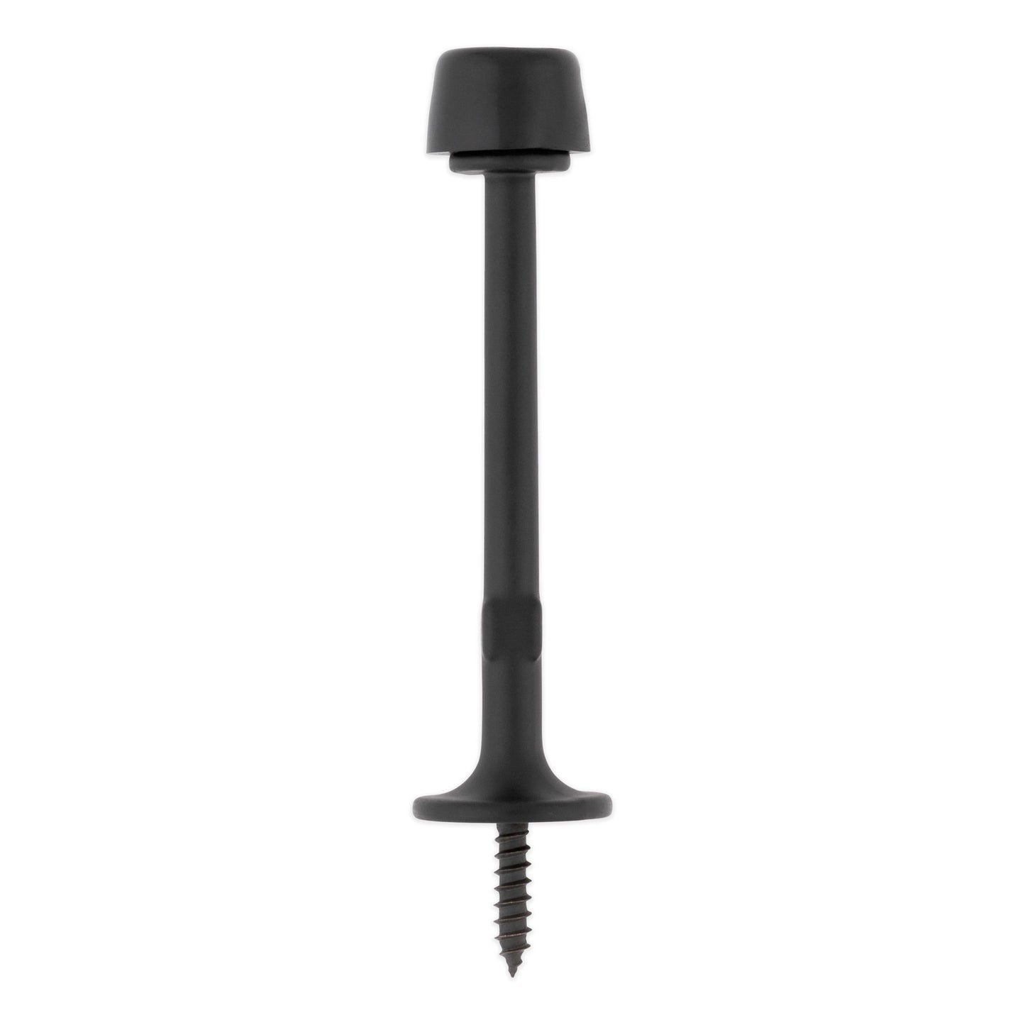 1405 4" Rigid Door Stop - Matte Black