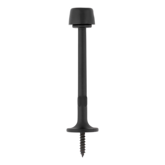 1405 4" Rigid Door Stop - Matte Black