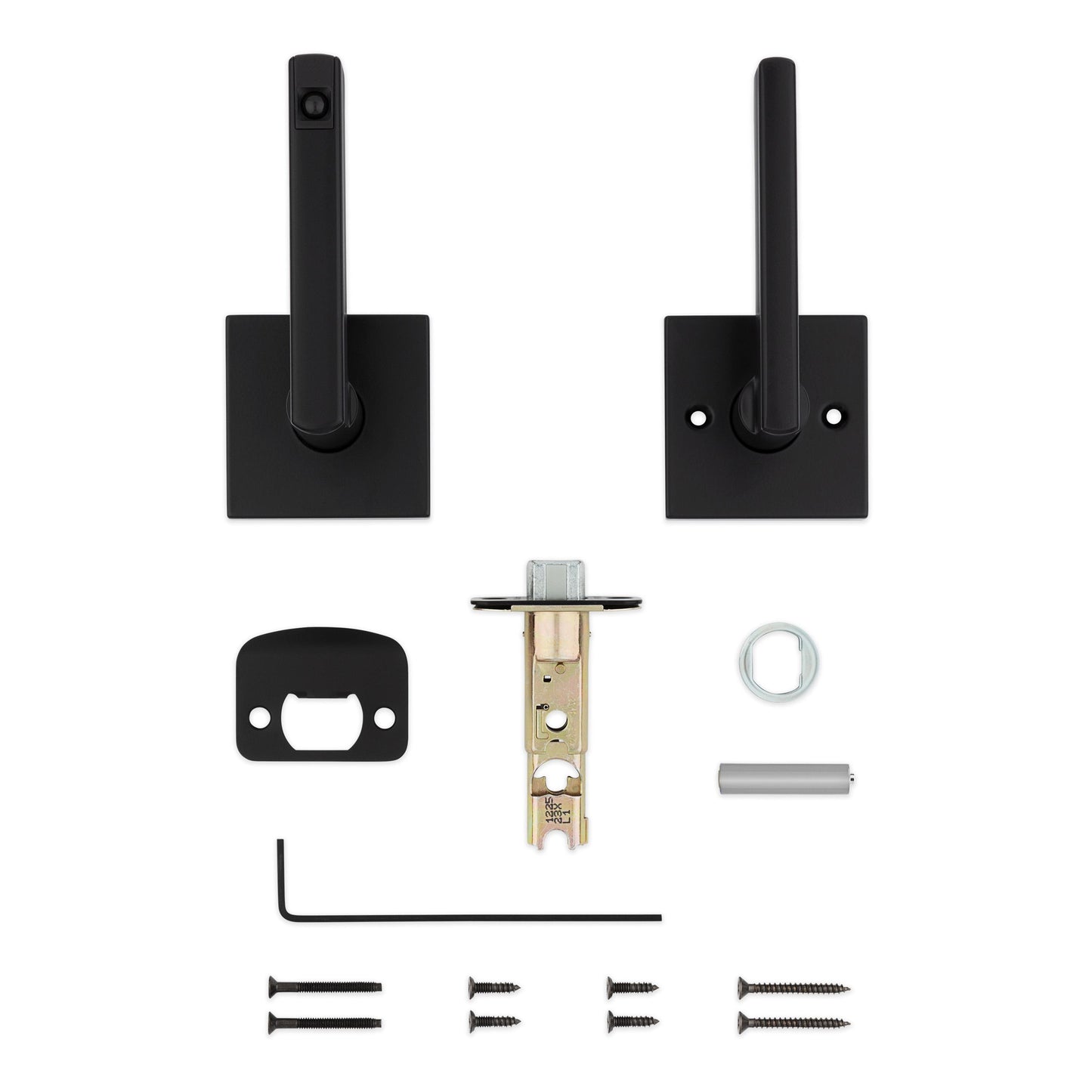 720HFL SQT LED 514 6AL RCS Halifax LED Passage - Matte Black