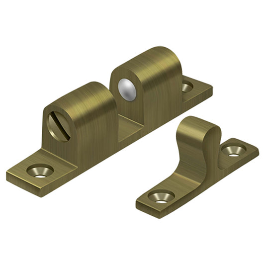 Deltana BTC20U5 Solid Brass 2.3-Inch x 0.4-Inch Ball Tension Catch