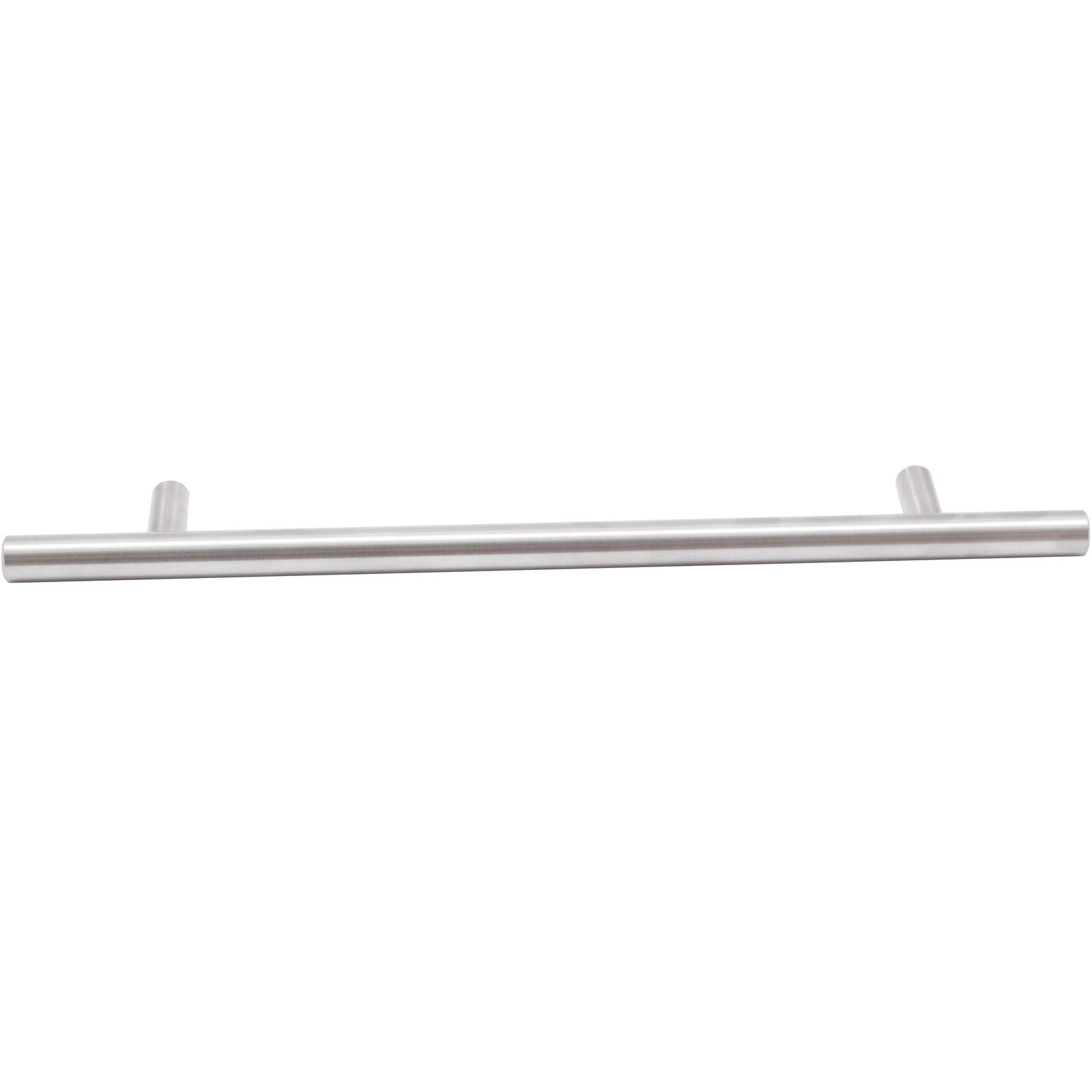 Stone Harbor Hardware Bar Cabinet Pull, 192 Millimeters, 272mm Overall Length, Satin Stainless Steel