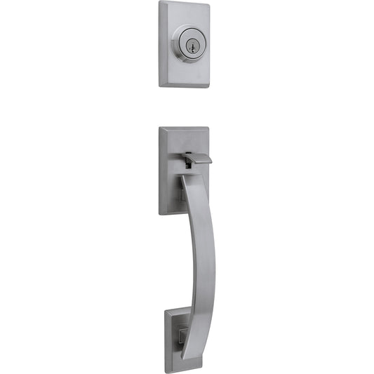800TVH LIP 26D SMT 6AL STRKP Tavaris Handleset for 966 Trims - Satin Chrome