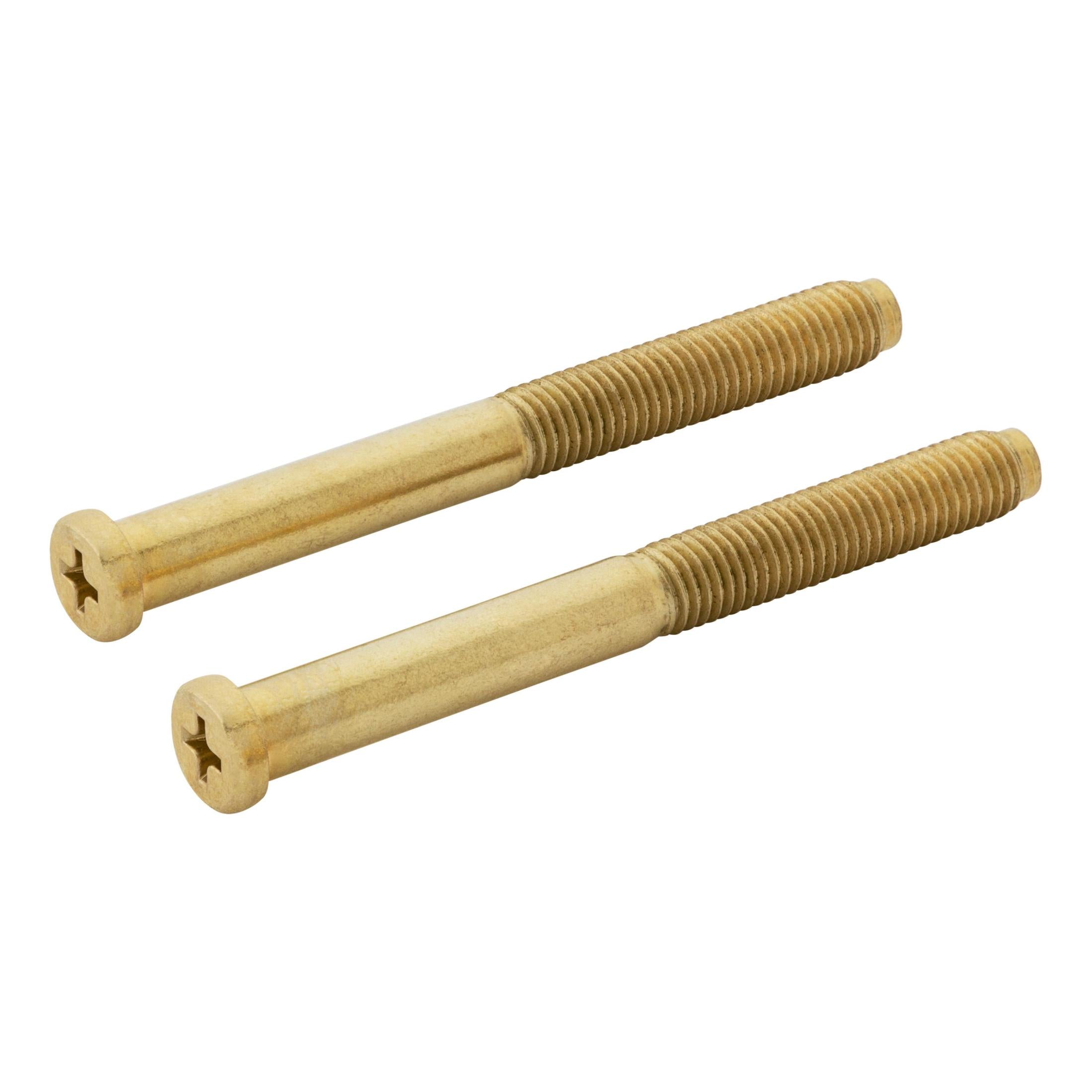 83015-005 Deadbolt Mounting Screw for 258 2/pk - Satin Brass