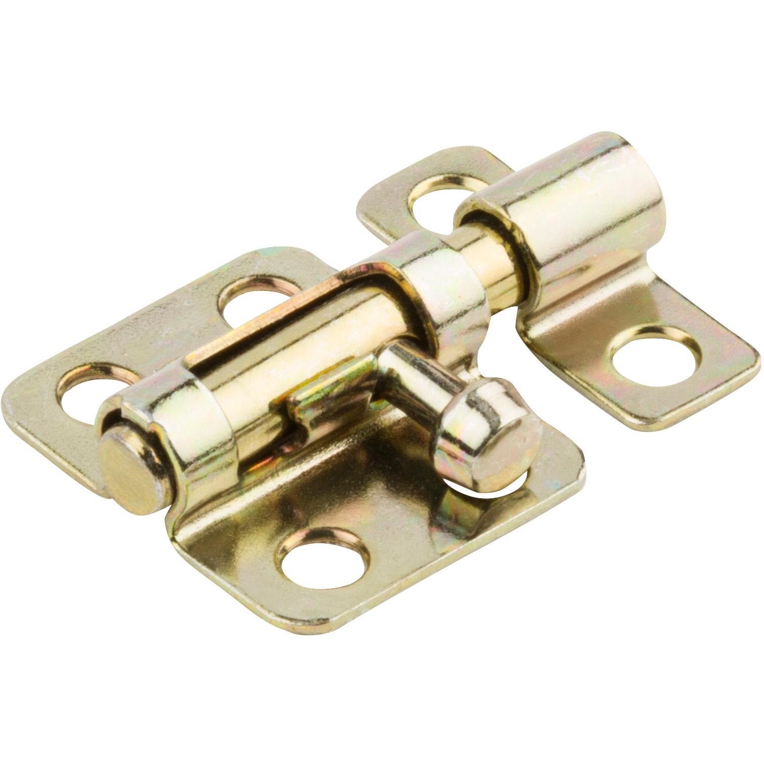 V833 2" Window Barrel Bolt - Polished Brass
