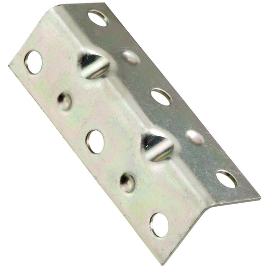 V113 2-1/2 x 3/4 Corner Brace 4/pk - Zinc Plated