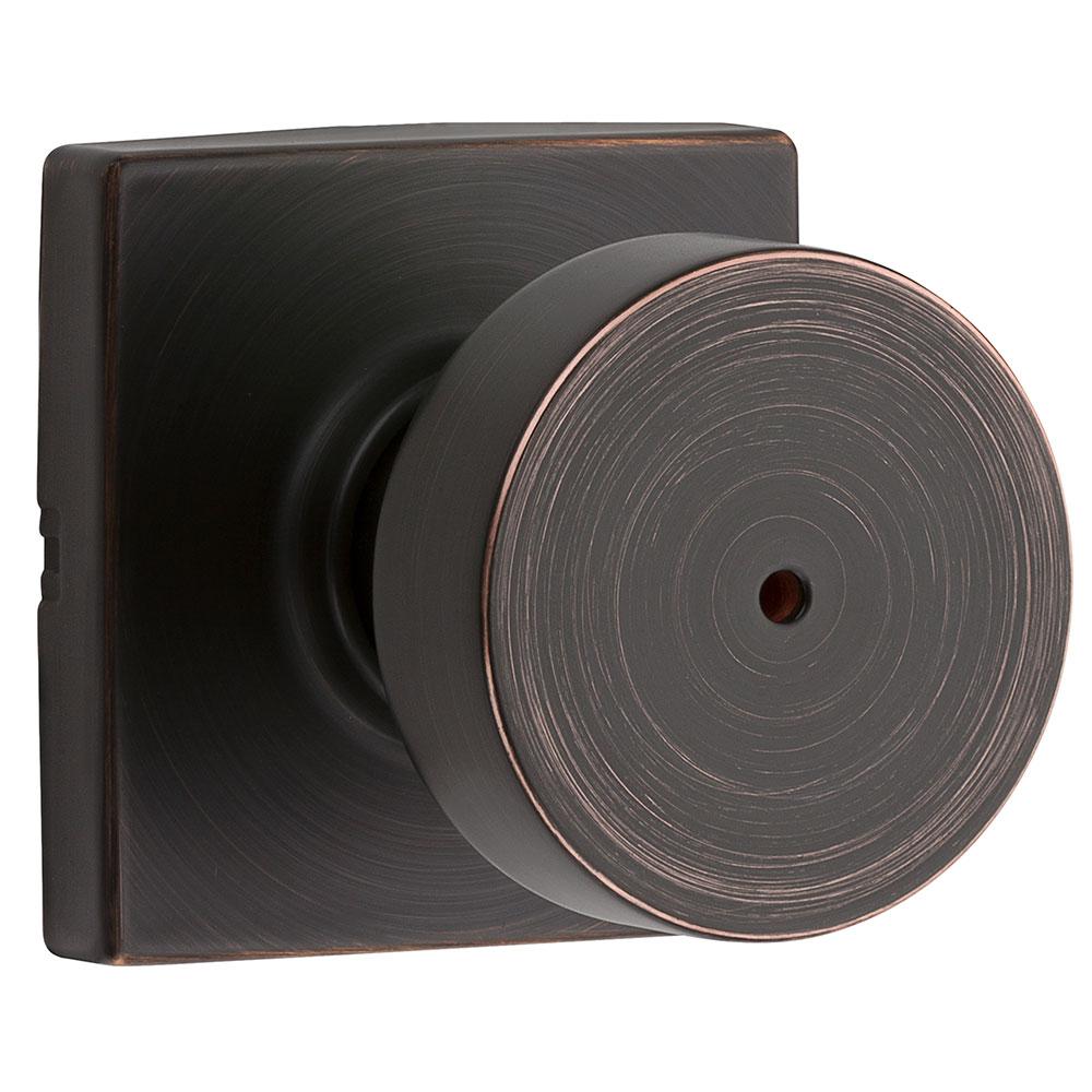 Pismo Privacy/Bed & Bath Knob - 730 Series with Square Trim - Boxpack