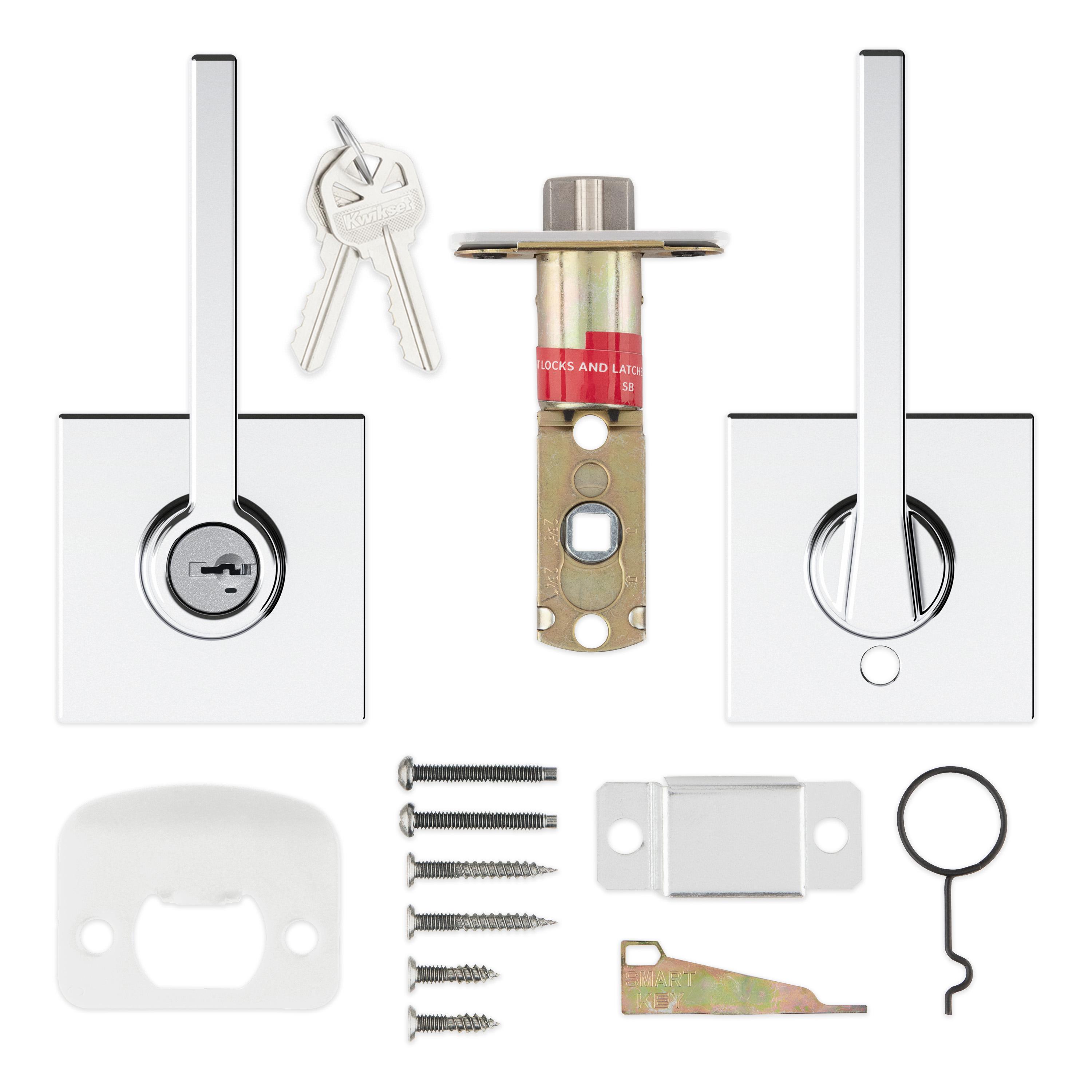 439CSL SQT 26 SMT RCAL UL 3031 23155 LK Casey Storeroom Less Keys - Polished Chrome