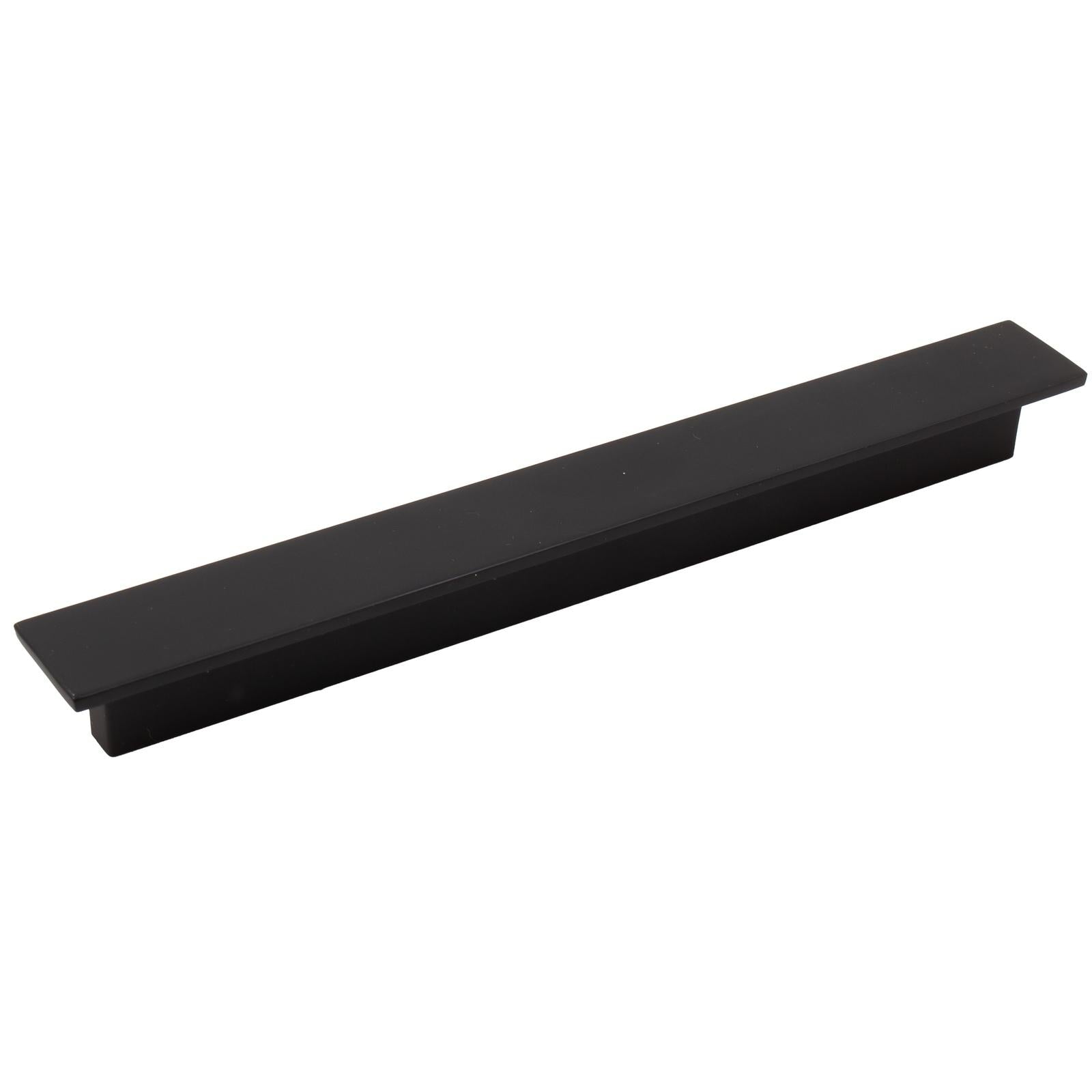 Stone Harbor Hardware Mesa Cabinet Pull, 160 Millimeters, Matte Black