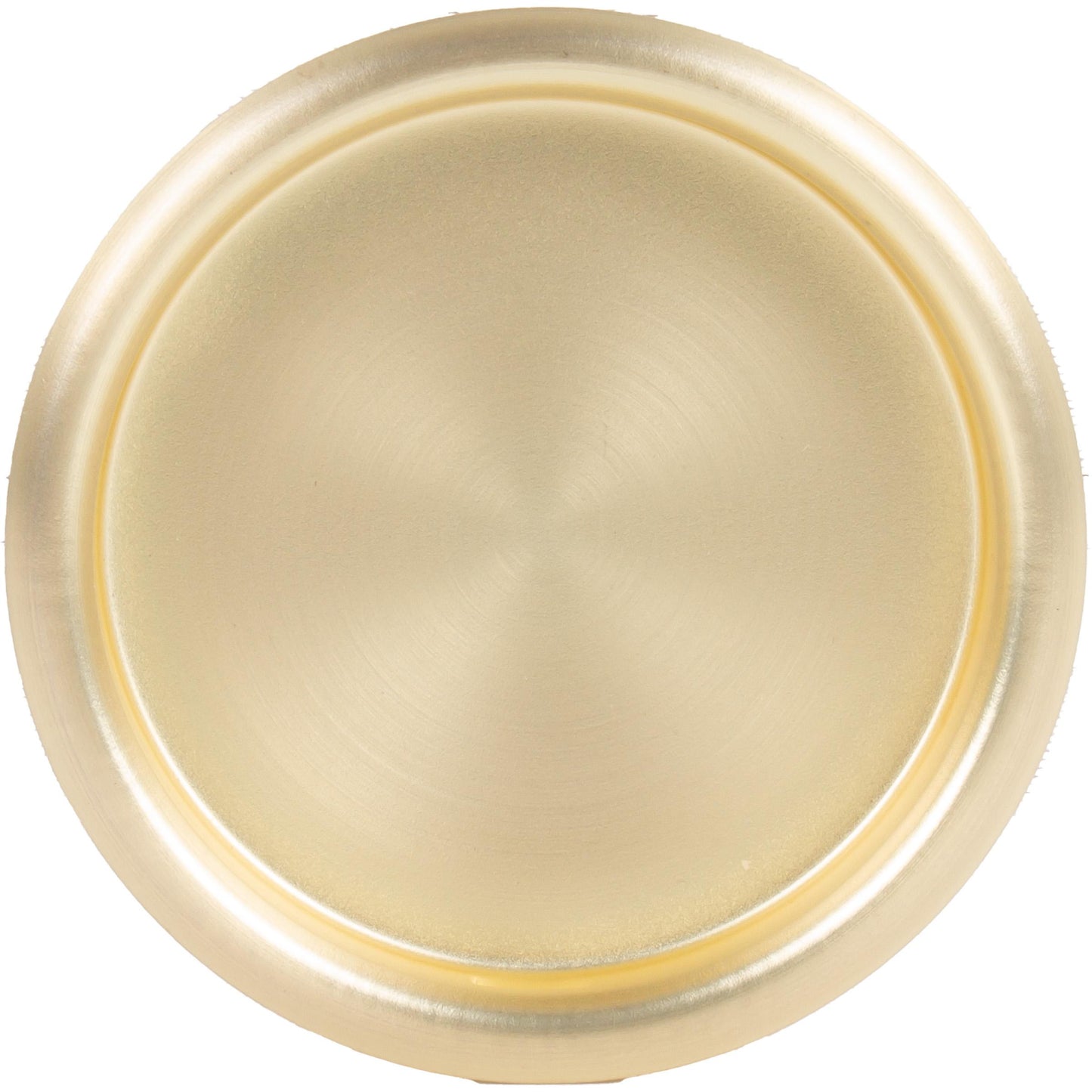 2-1/8" Round Flush Pull - Satin Brass