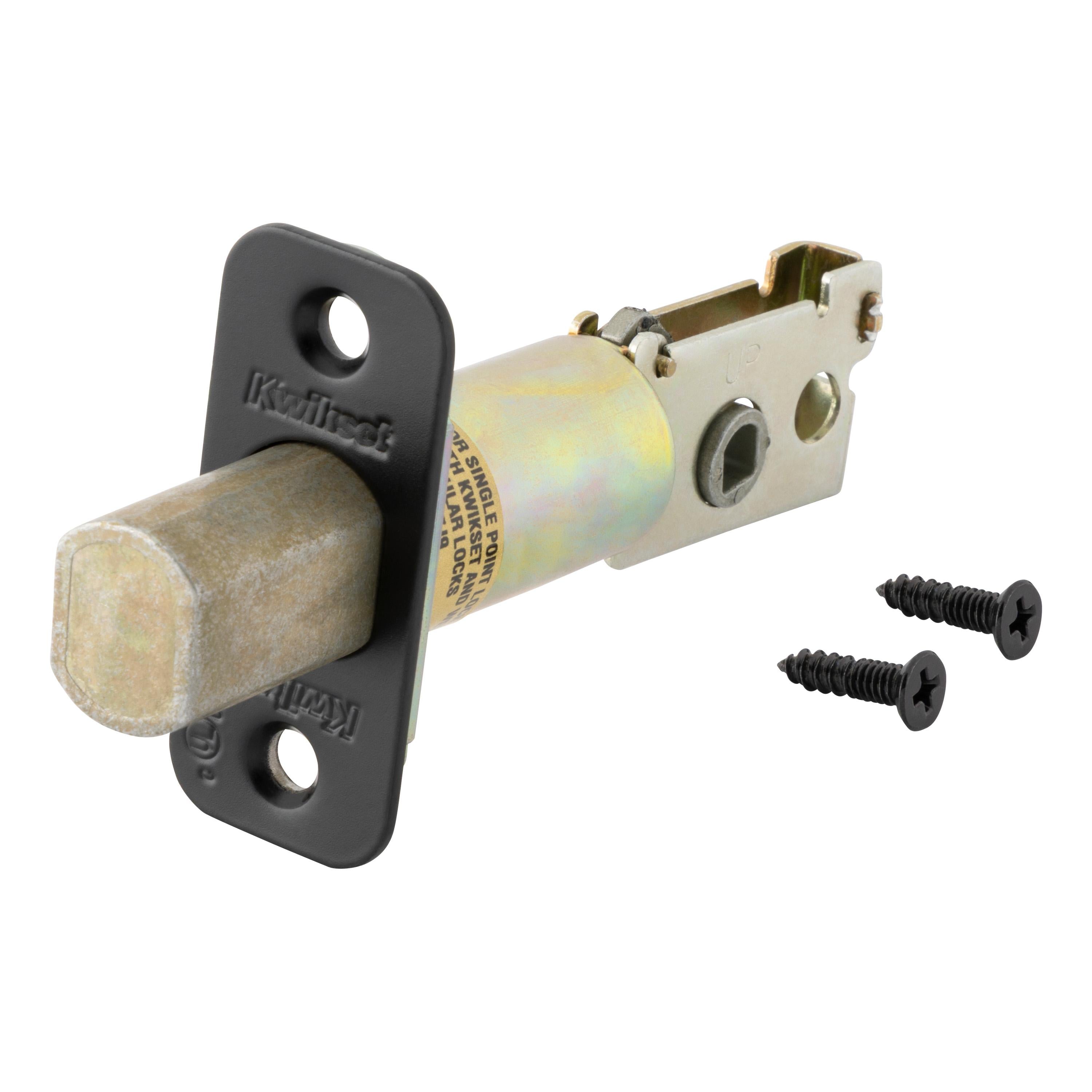 83746-001 2-3/8" UL RC Deadbolt Latch 3 Hour - Matte Black