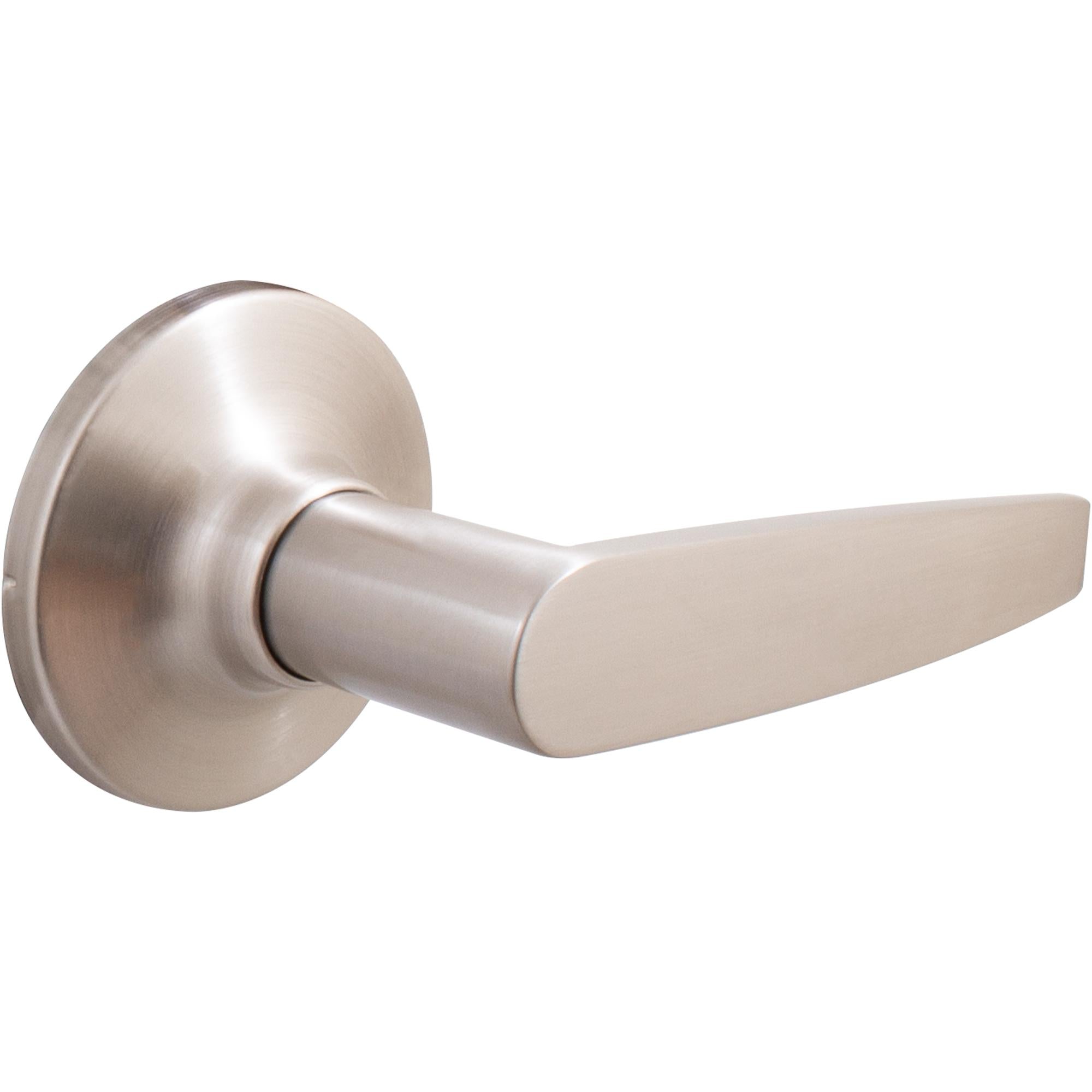 Stone Harbor Hardware Tucson Door Lever, Passage (Hall/Closet) Latch, Satin Nickel