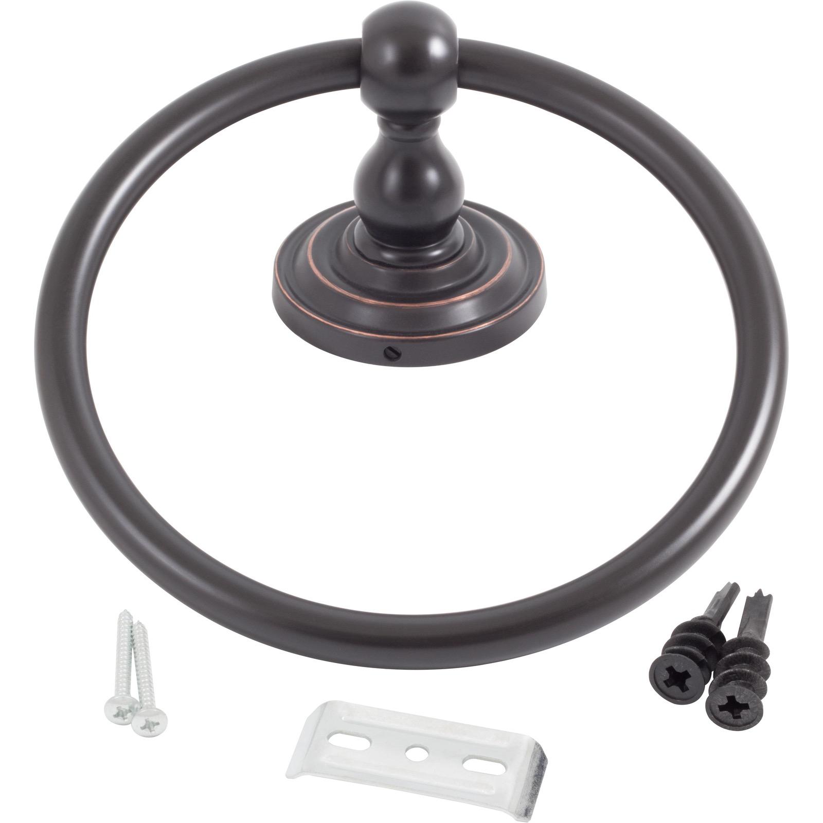 Stone Harbor Hardware Charlotte Towel Ring, Vintage Bronze