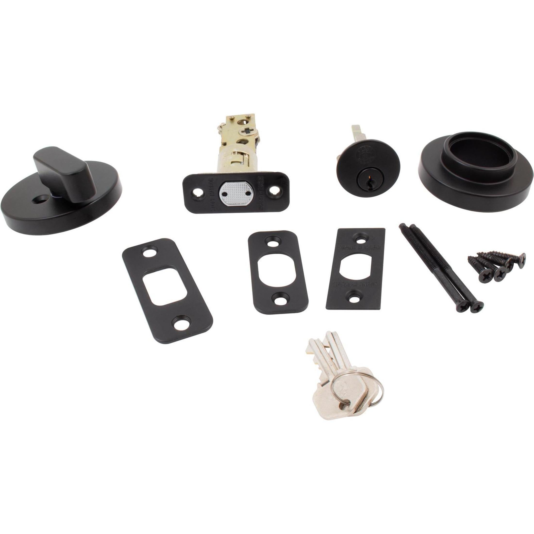 Contemporary Round Deadbolt
