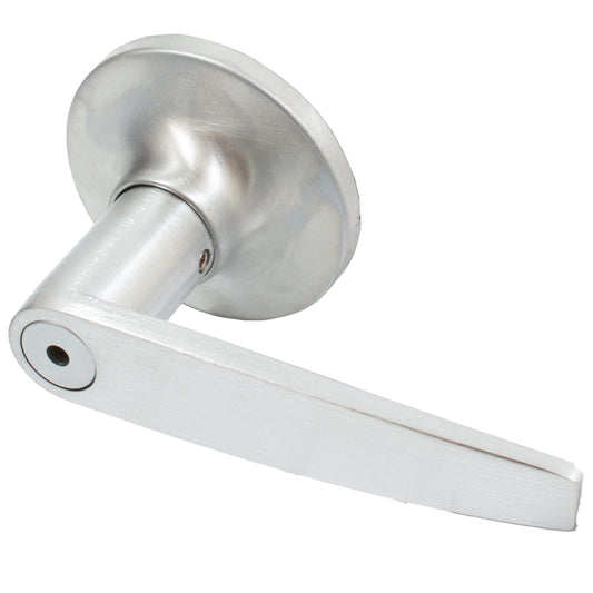 Stone Harbor Hardware Tucson Door Lever, Privacy (Bed/Bath) Latch, Satin Chrome