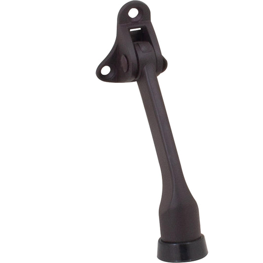 Stone Harbor Hardware Kick-Down Door Holder, 4 Inches, Oil-Rubbed Bronze